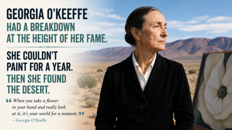 Georgia O’Keeffe Had a Breakdown at the Height of Her Fame. She Couldn’t Paint for a Year. Then She Found the Desert.