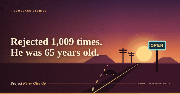 Colonel Sanders Was 65, Broke, and Living in His Car. He’d Been Rejected 1,009 Times. He Kept Going.