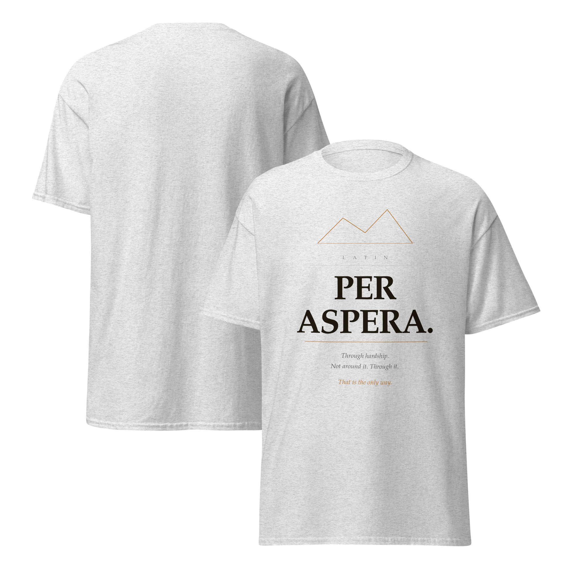 Per Aspera Unisex classic tee - Image 40