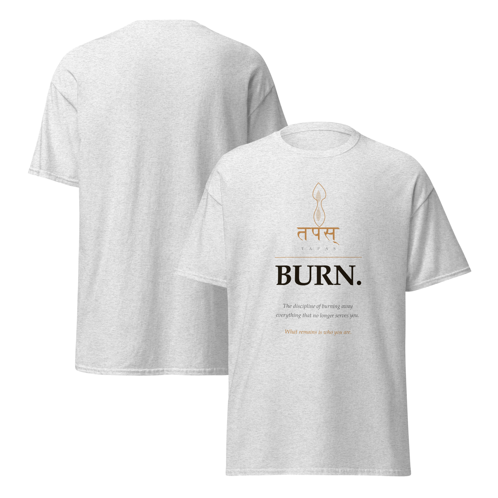 Burn Unisex classic tee - Image 7