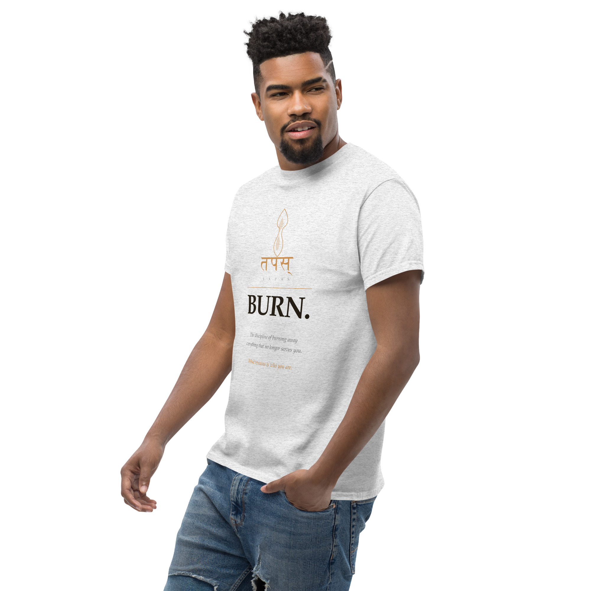Burn Unisex classic tee - Image 42