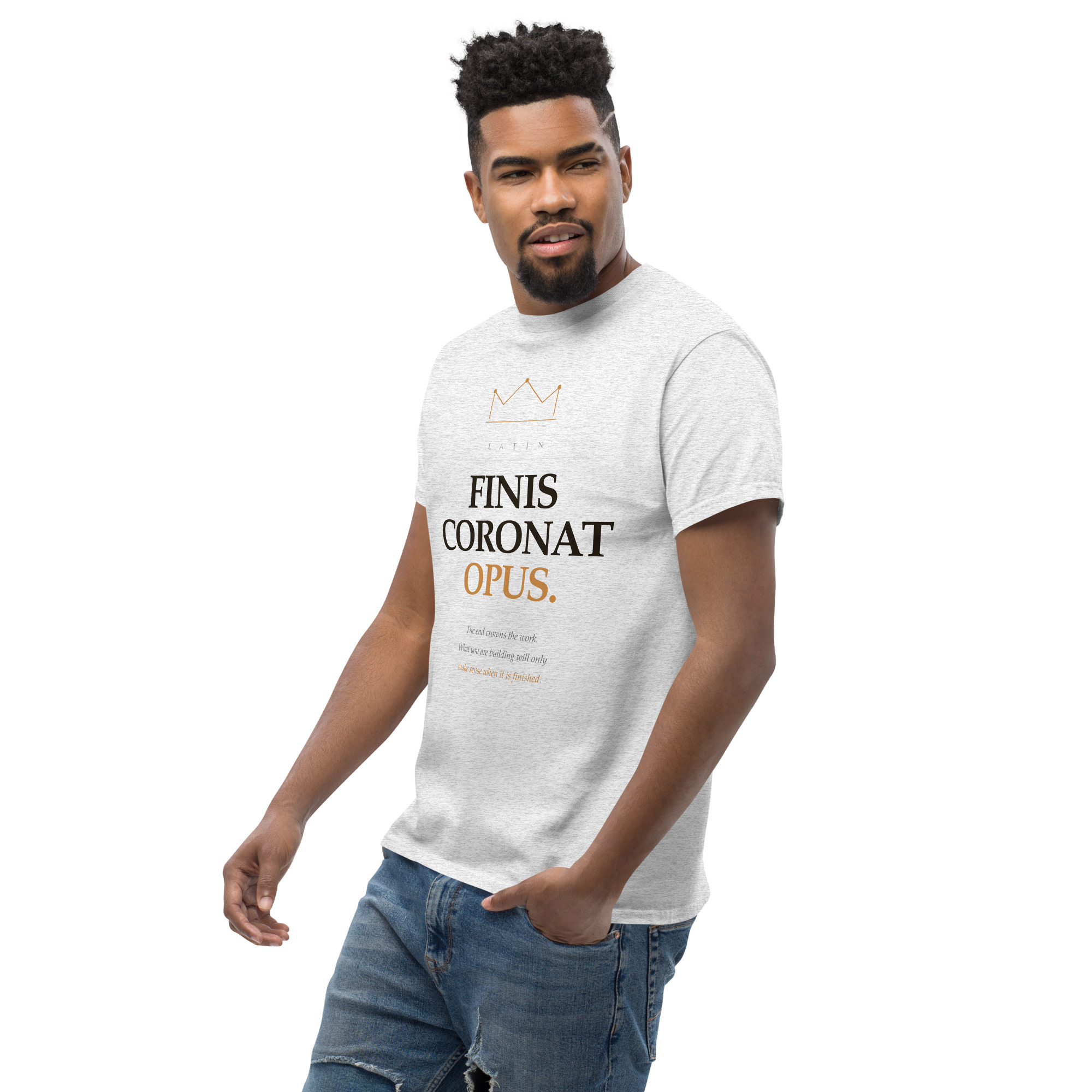 Finis Coronat Unisex classic tee - Image 62