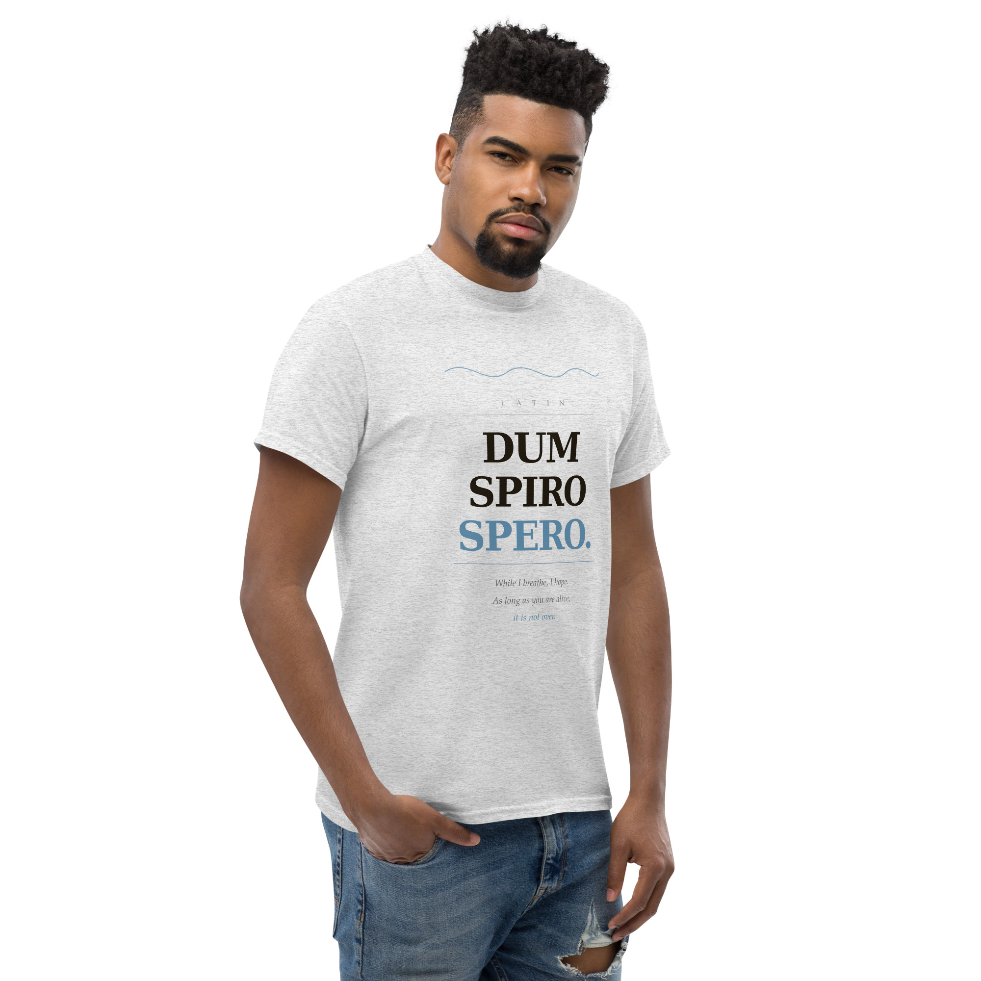 Dum Spiro Spero Unisex classic tee - Image 79