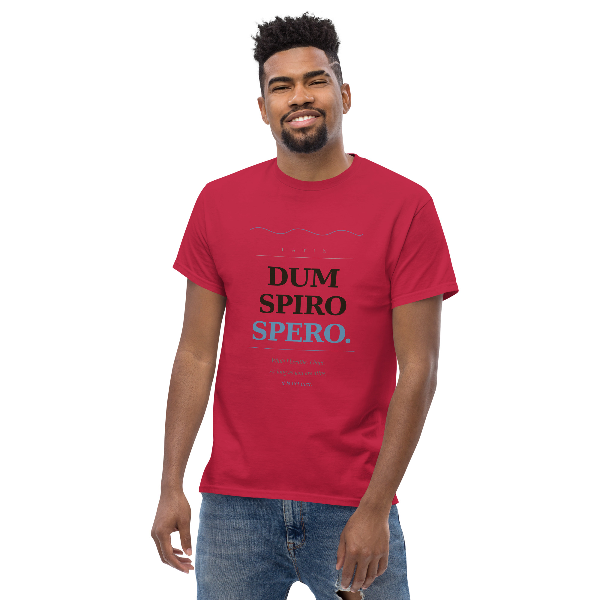 Dum Spiro Spero Unisex classic tee - Image 89