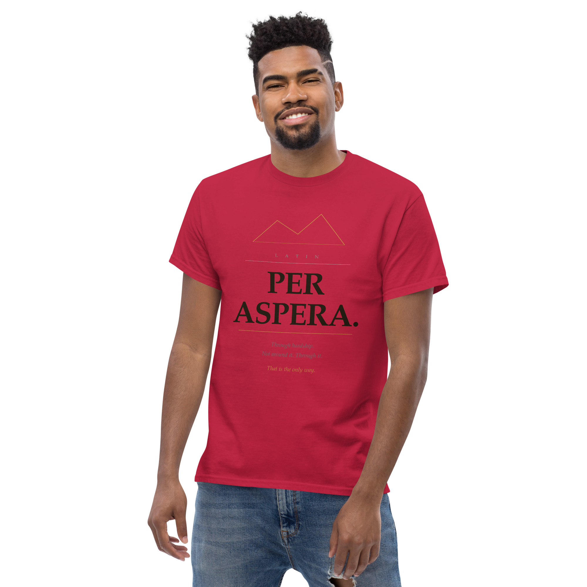 Per Aspera Unisex classic tee - Image 97