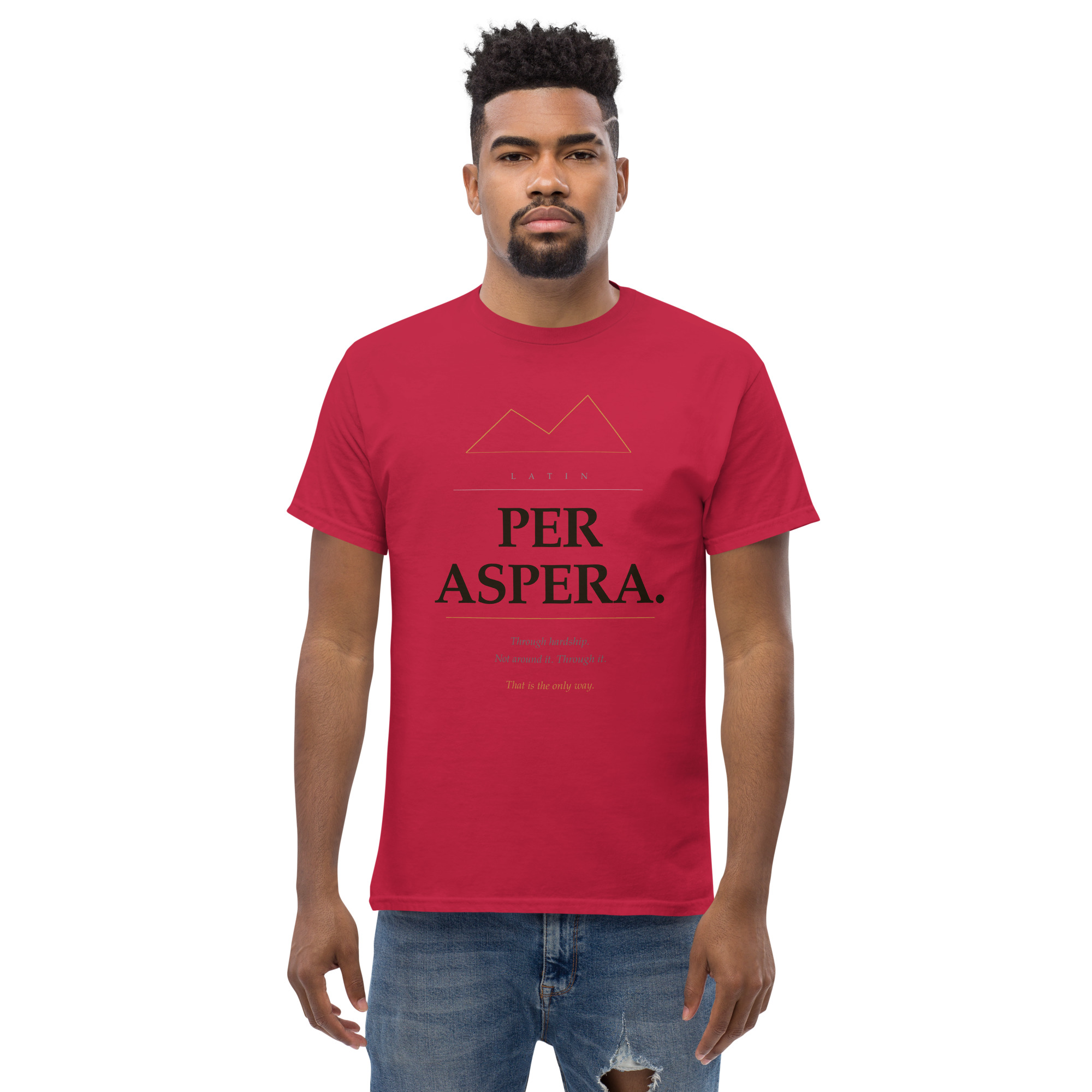 Per Aspera Unisex classic tee - Image 42