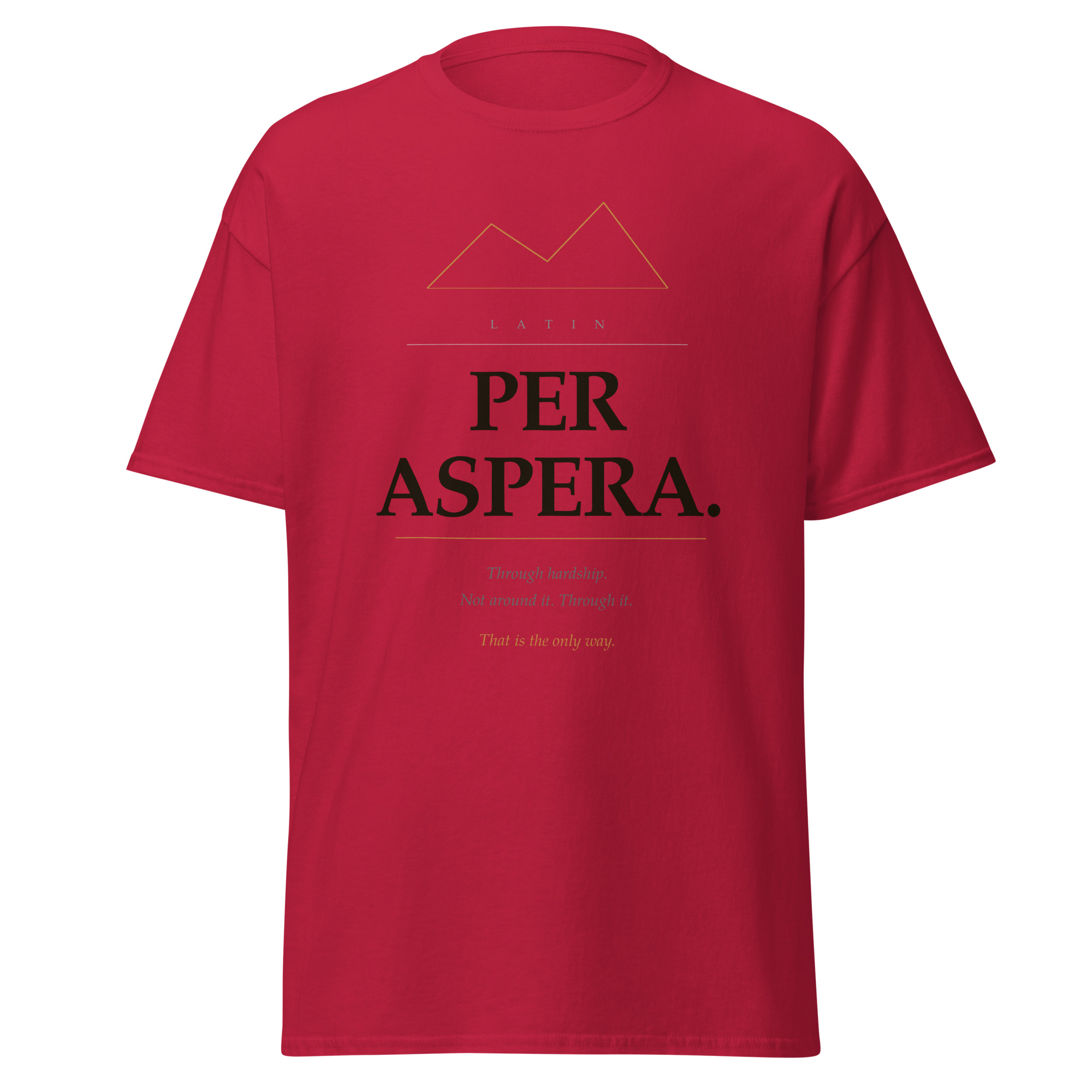 Per Aspera Unisex classic tee - Image 26