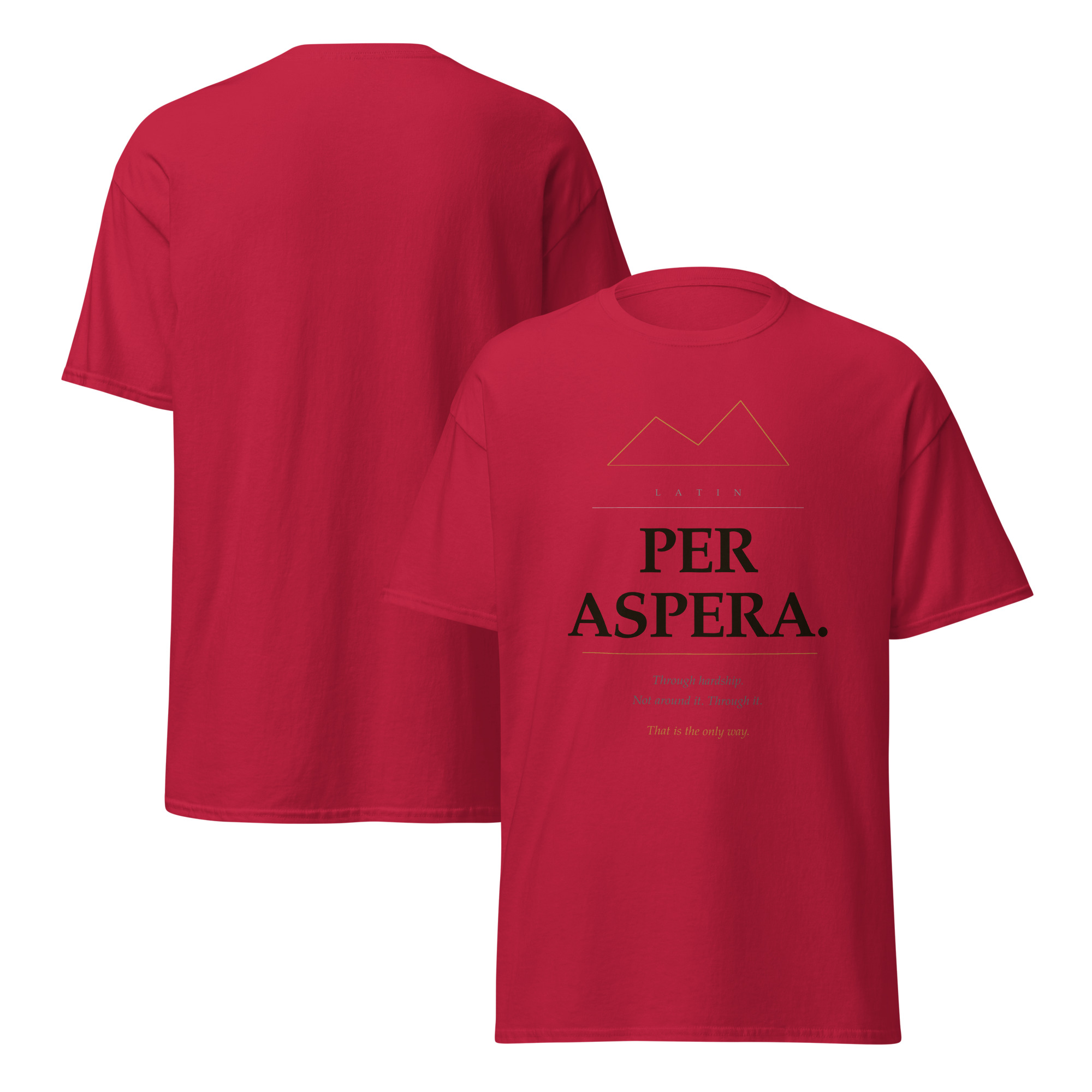 Per Aspera Unisex classic tee - Image 34