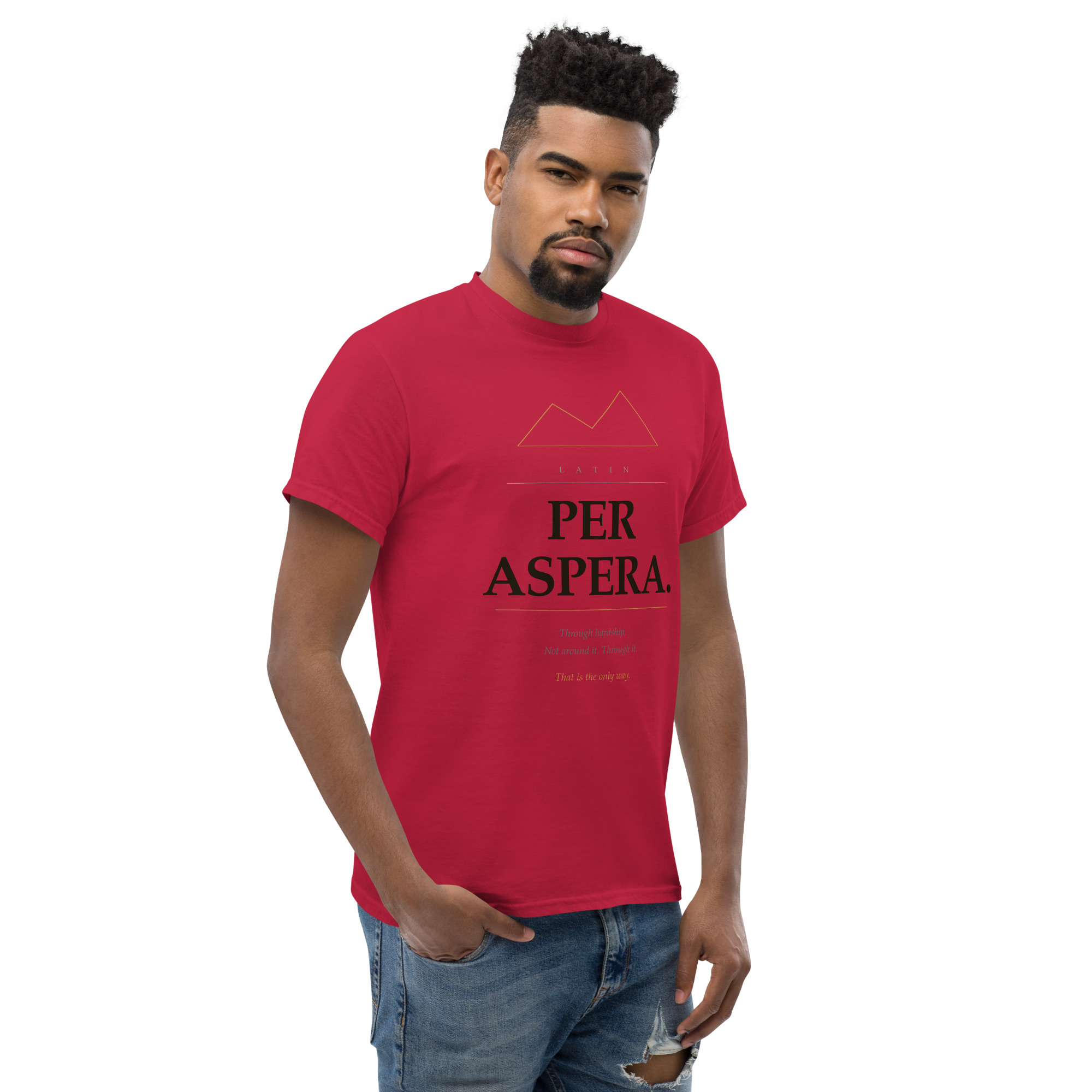 Per Aspera Unisex classic tee - Image 81