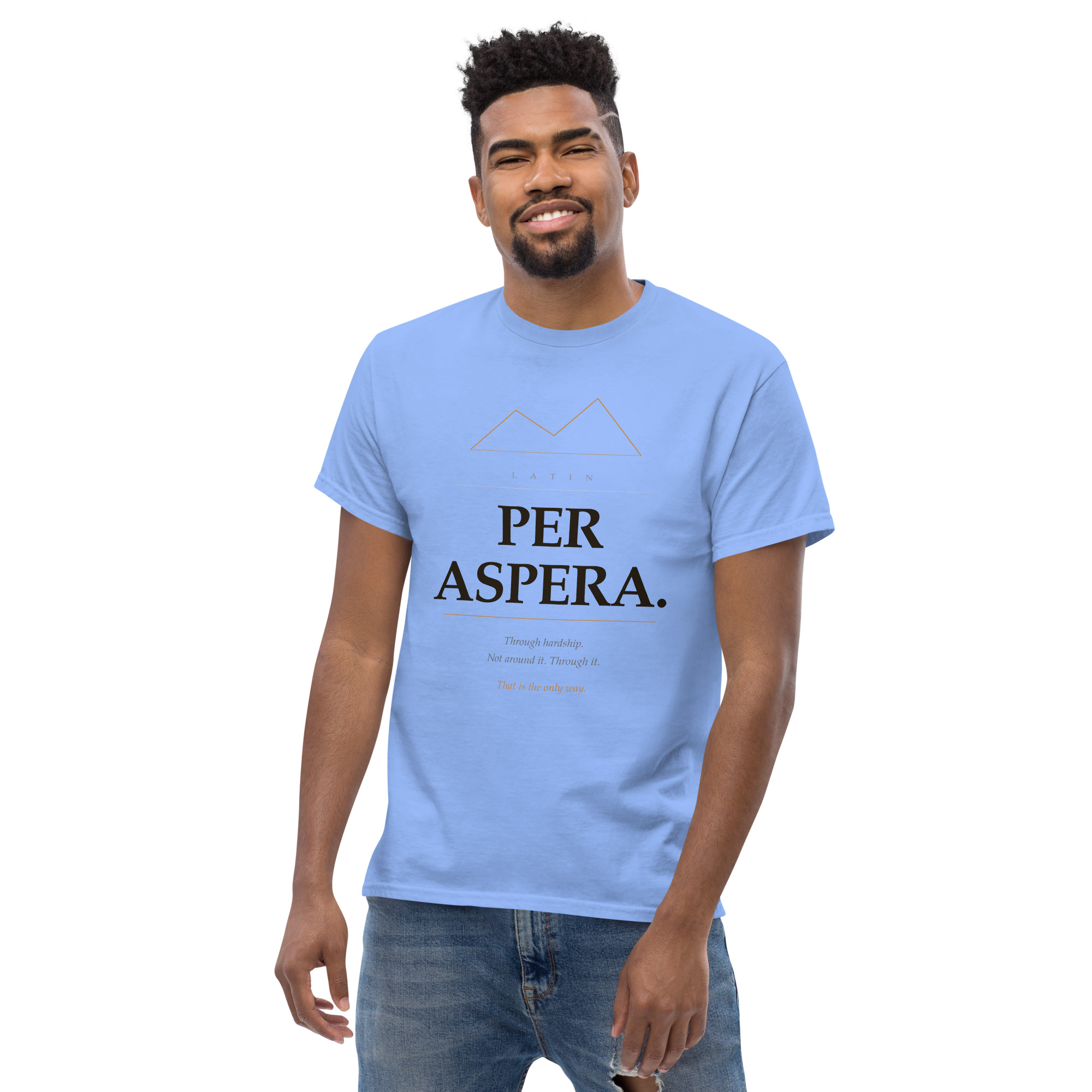 Per Aspera Unisex classic tee - Image 99
