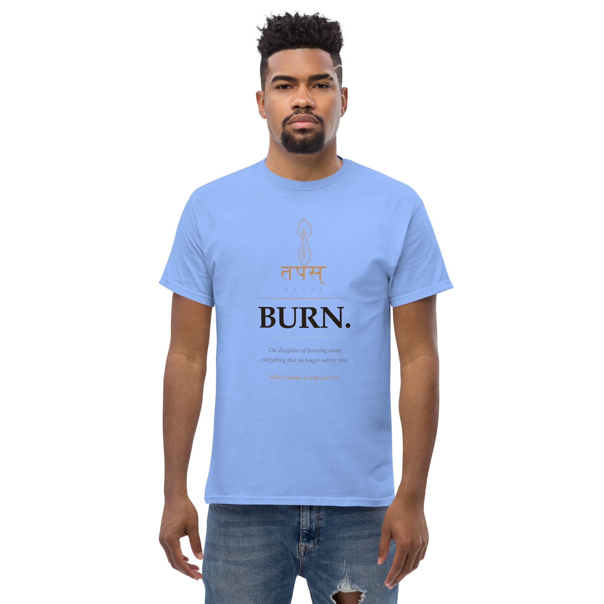 Burn Unisex classic tee - Image 11