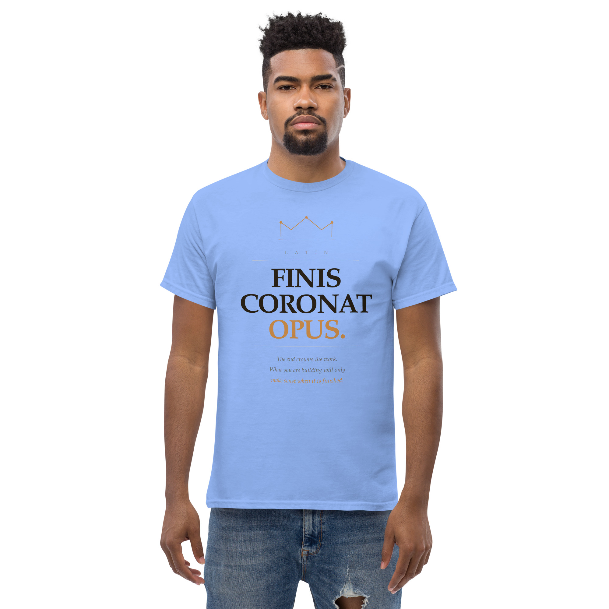 Finis Coronat Unisex classic tee - Image 23