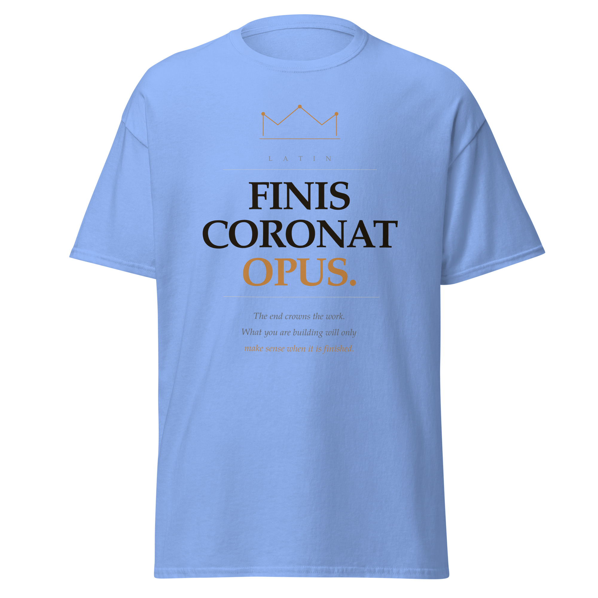 Finis Coronat Unisex classic tee - Image 8