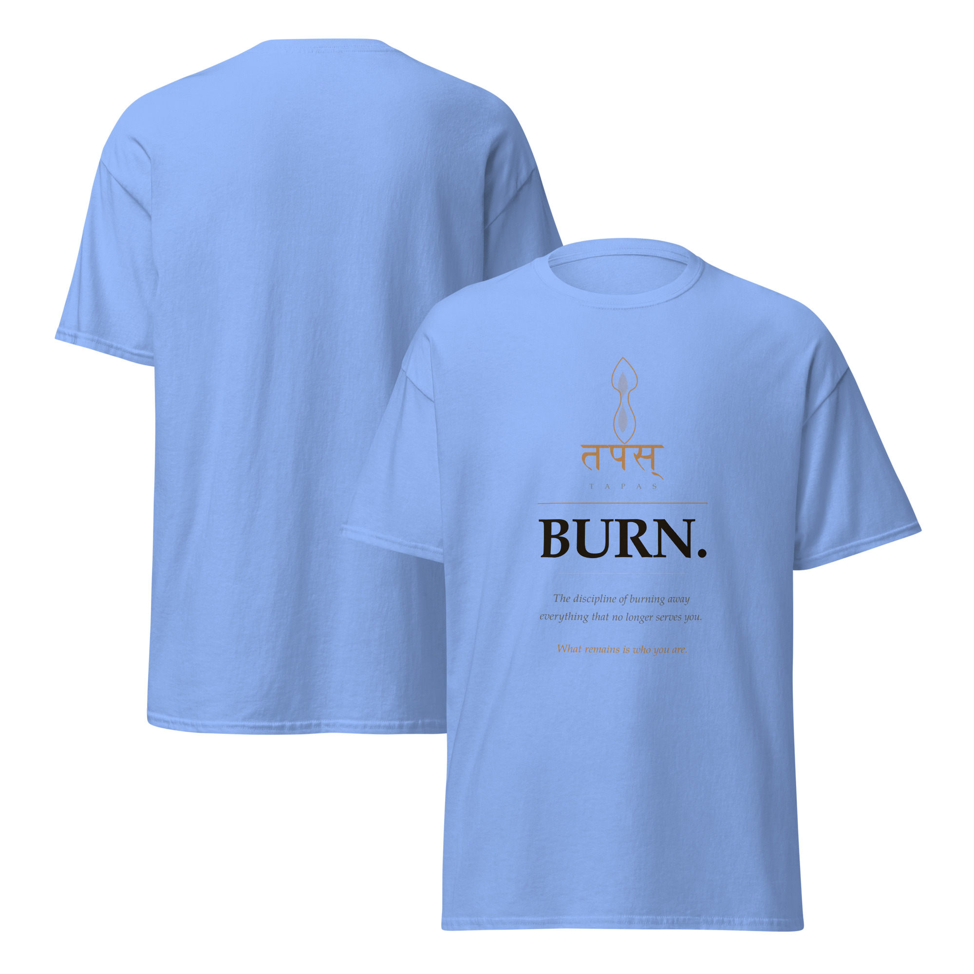 Burn Unisex classic tee - Image 4