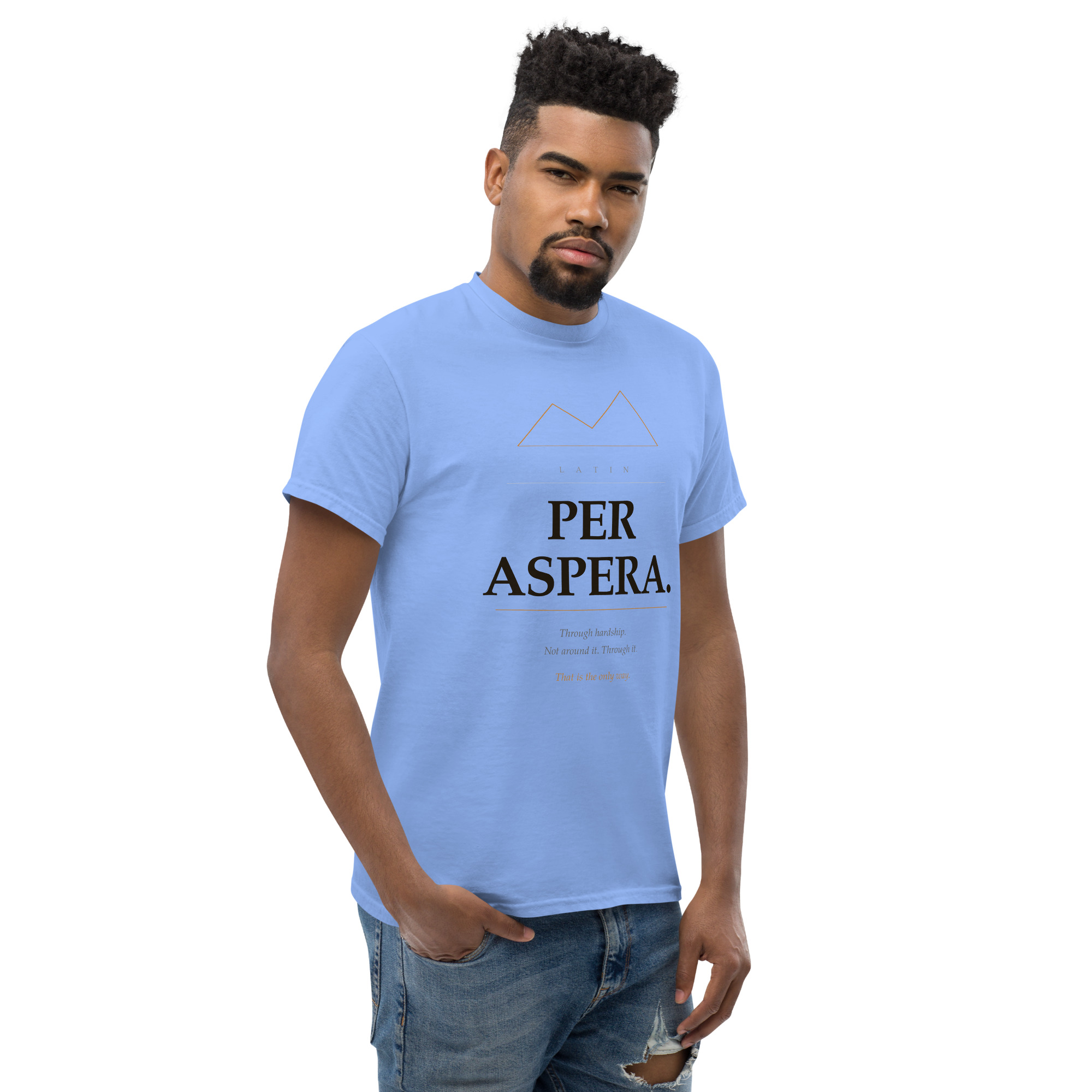 Per Aspera Unisex classic tee - Image 83