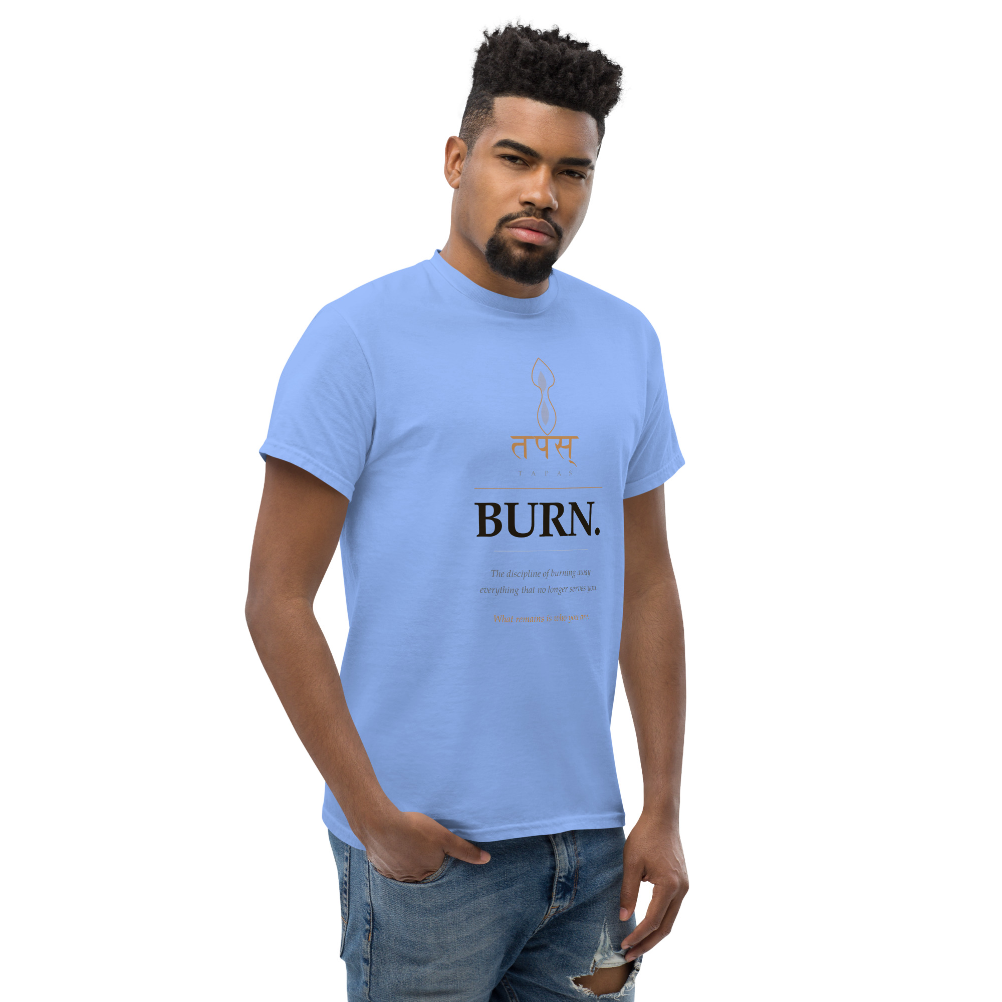 Burn Unisex classic tee - Image 46