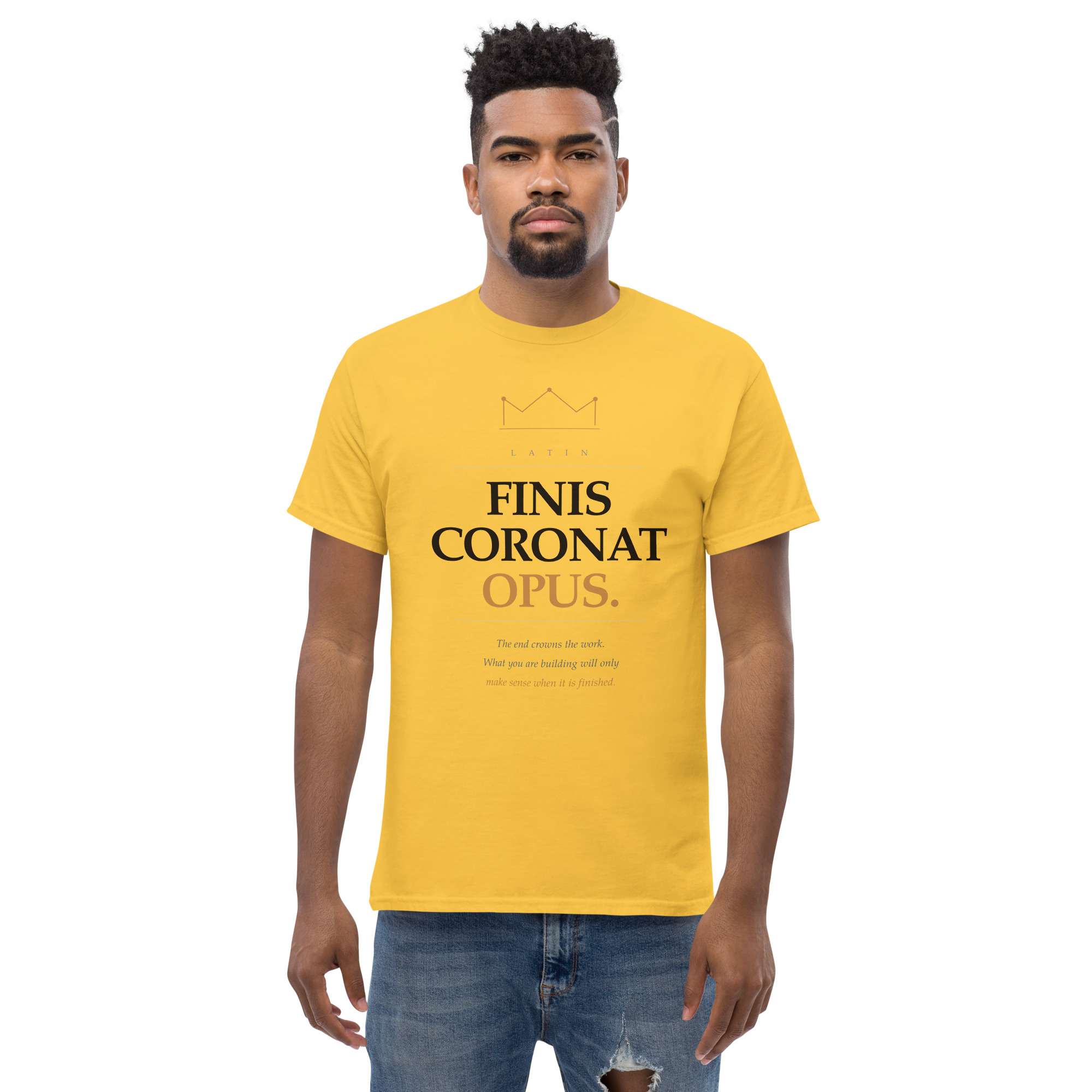 Finis Coronat Unisex classic tee - Image 24