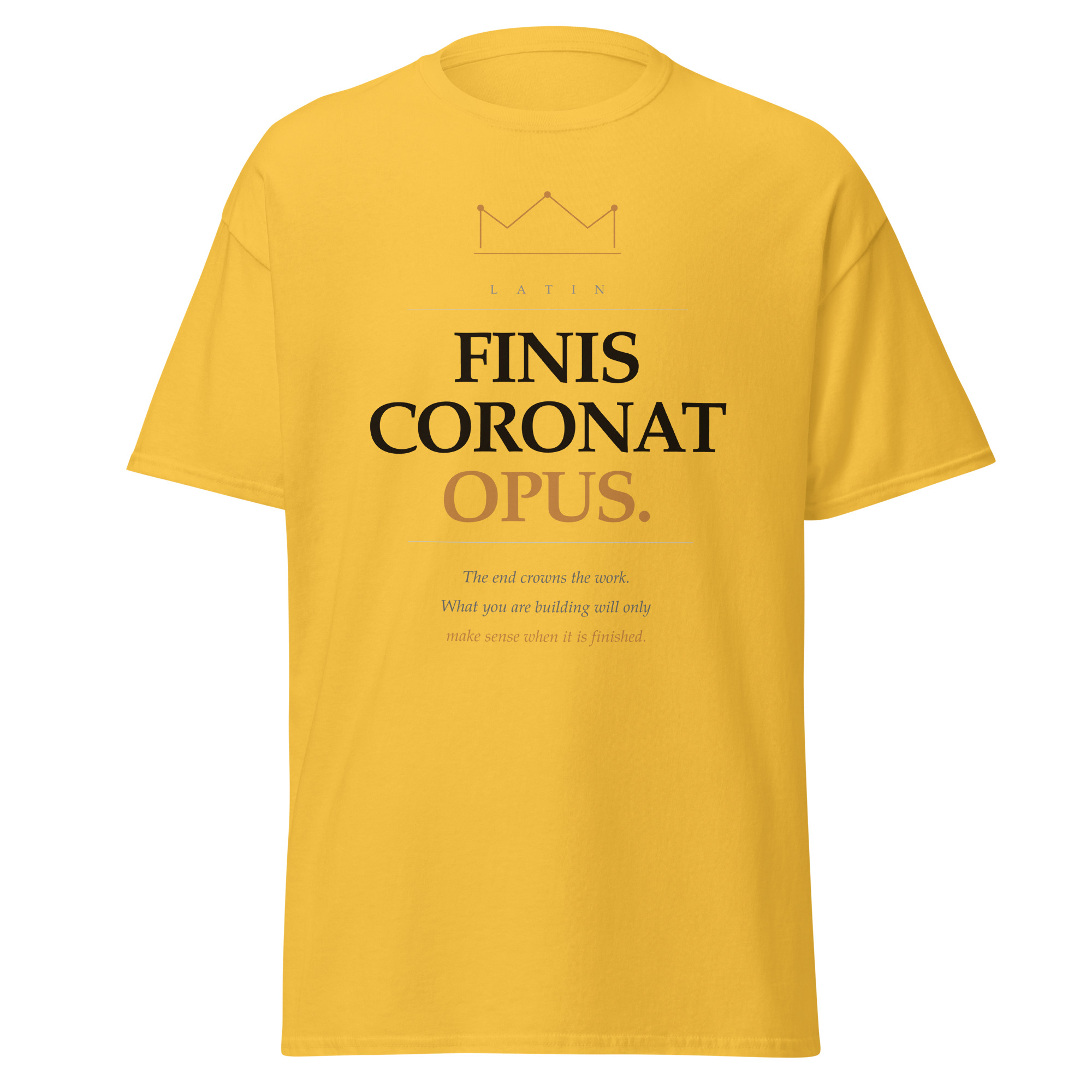 Finis Coronat Unisex classic tee - Image 7