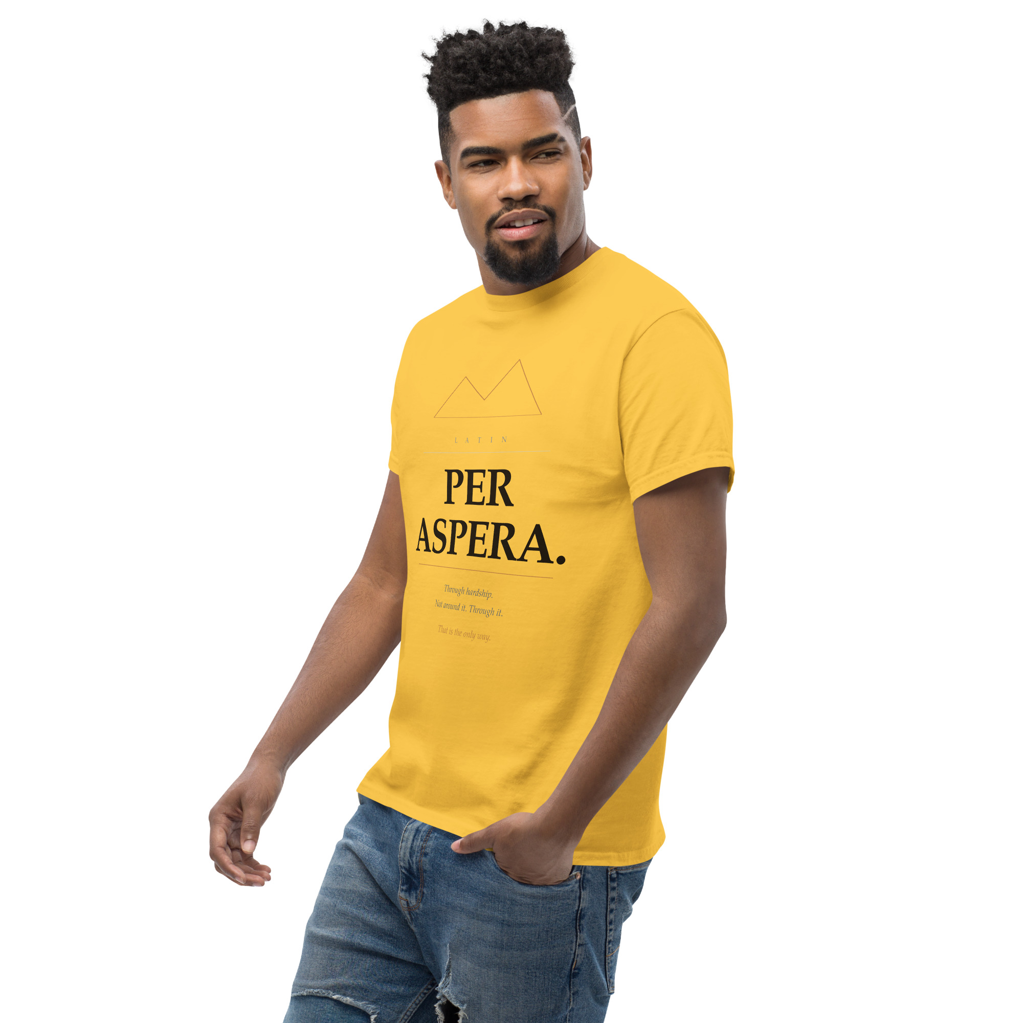Per Aspera Unisex classic tee - Image 77