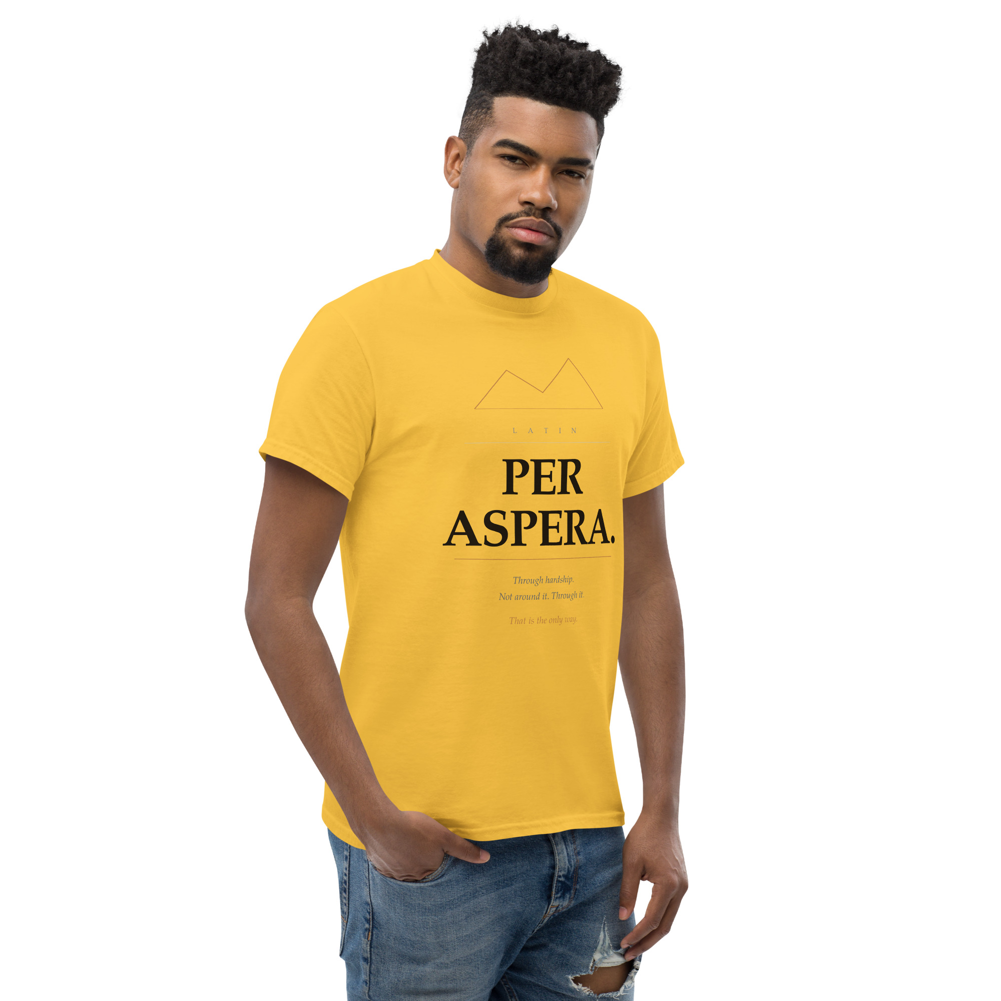 Per Aspera Unisex classic tee - Image 84