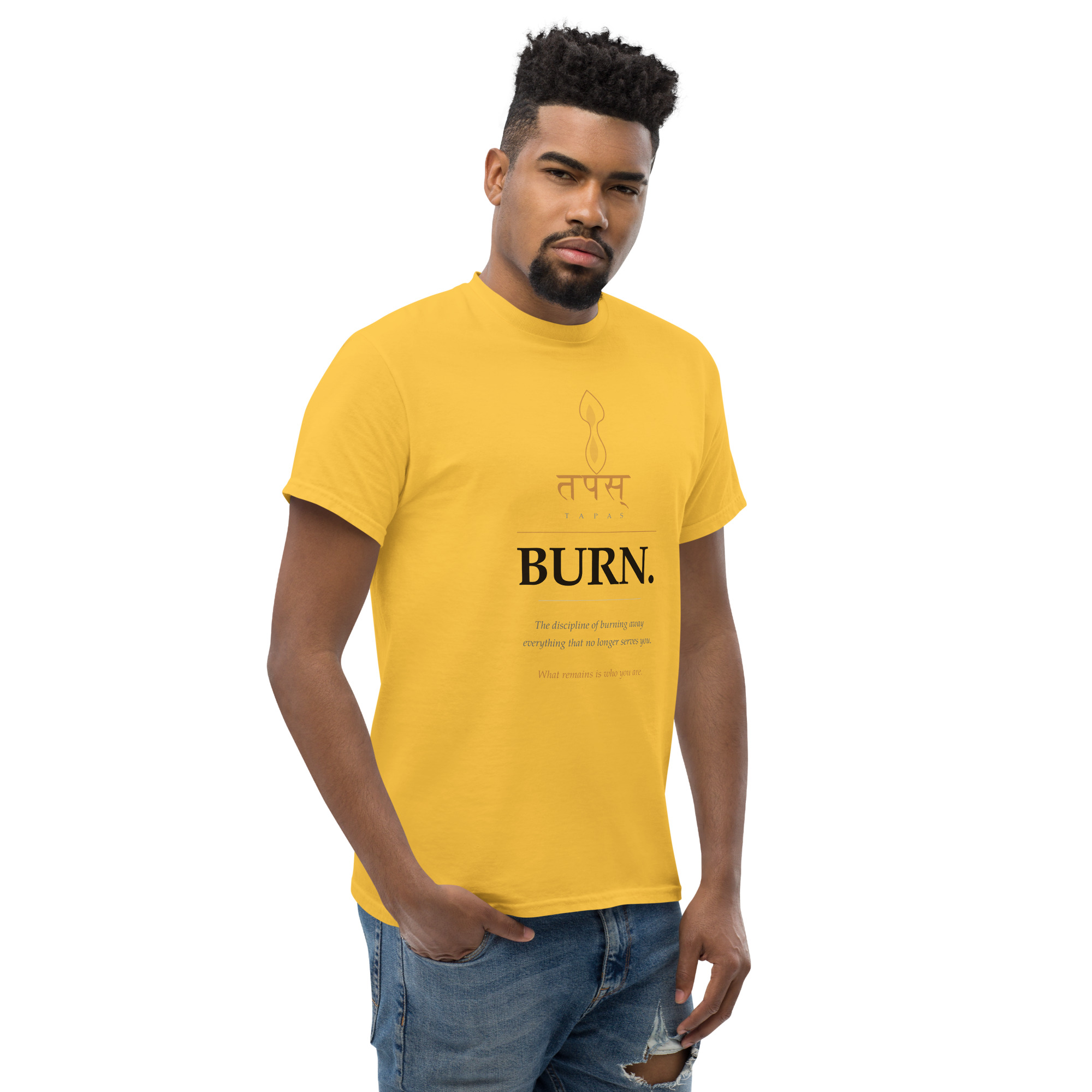 Burn Unisex classic tee - Image 47