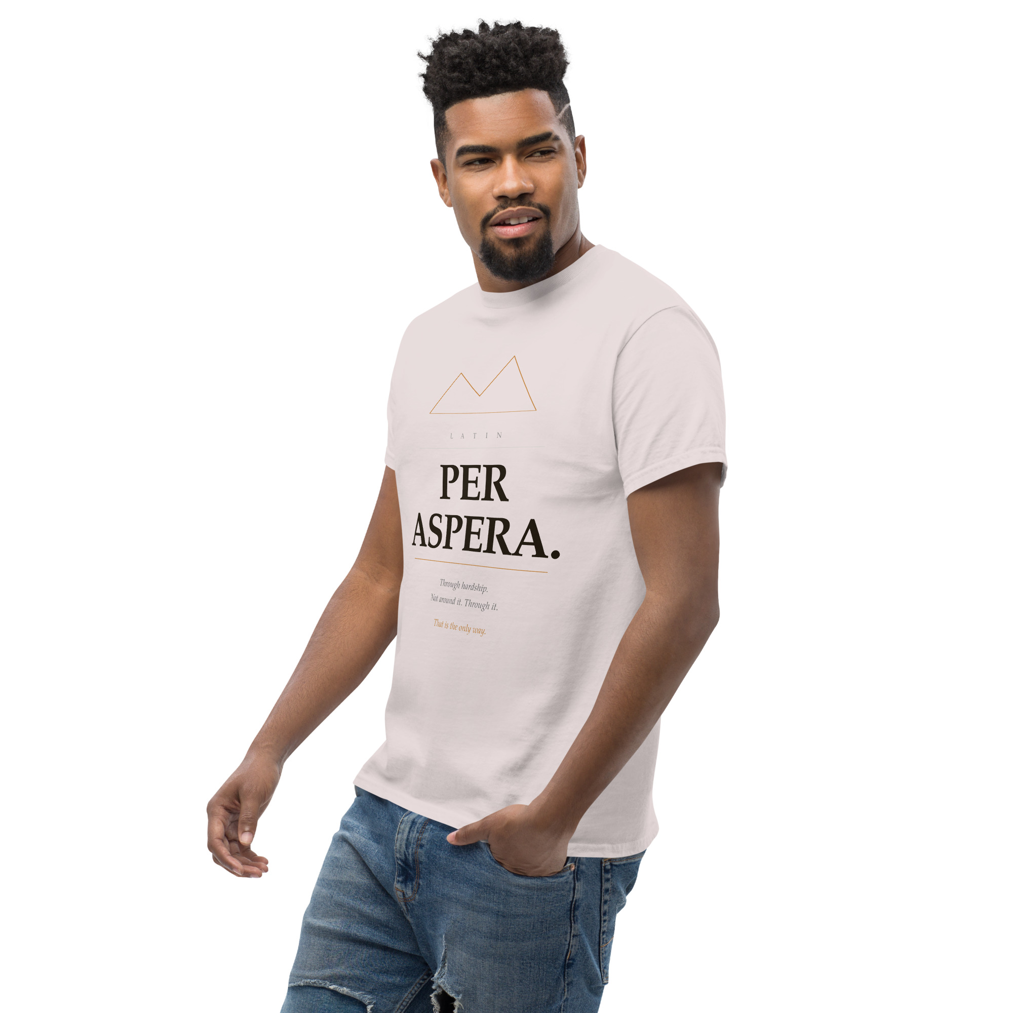 Per Aspera Unisex classic tee - Image 79