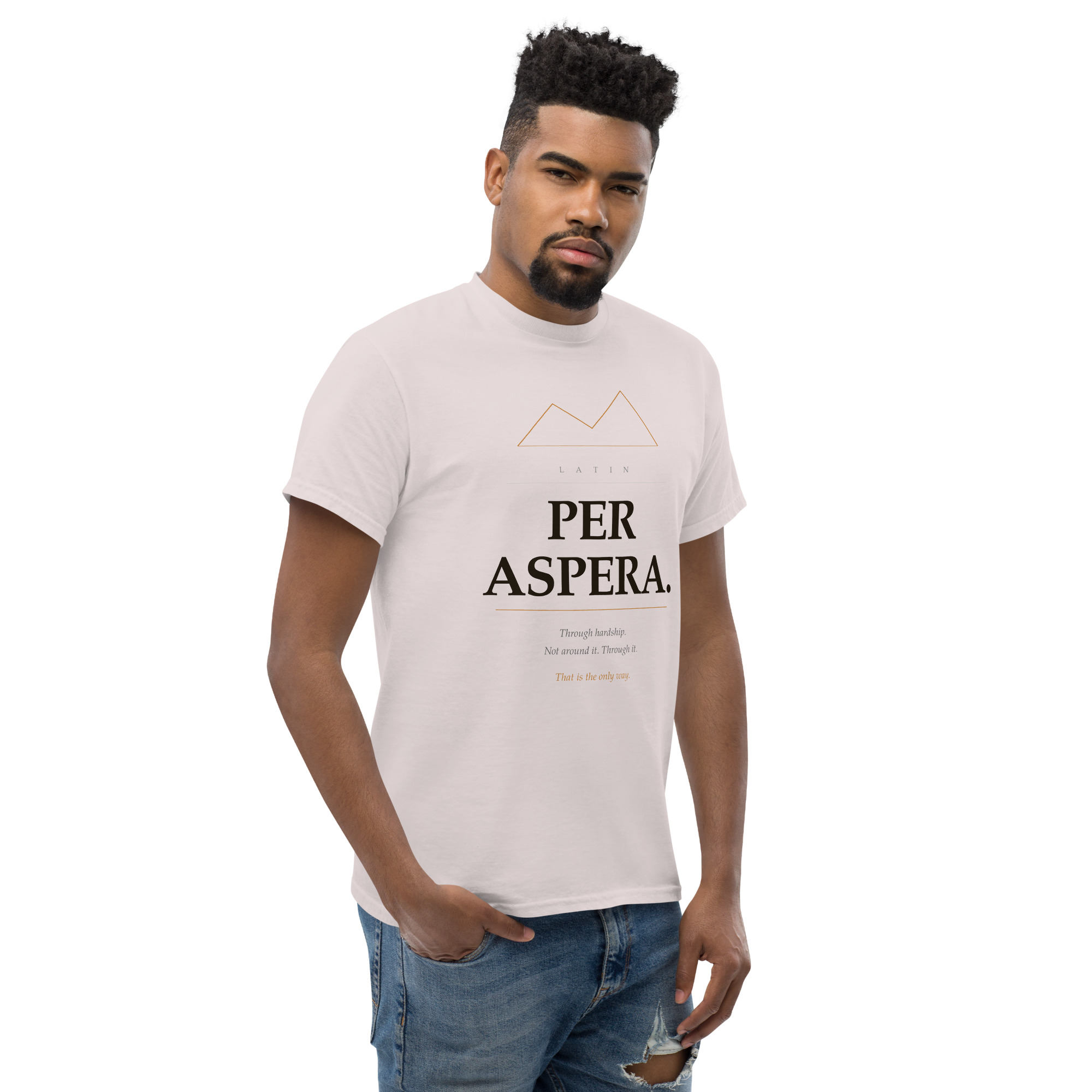 Per Aspera Unisex classic tee - Image 86