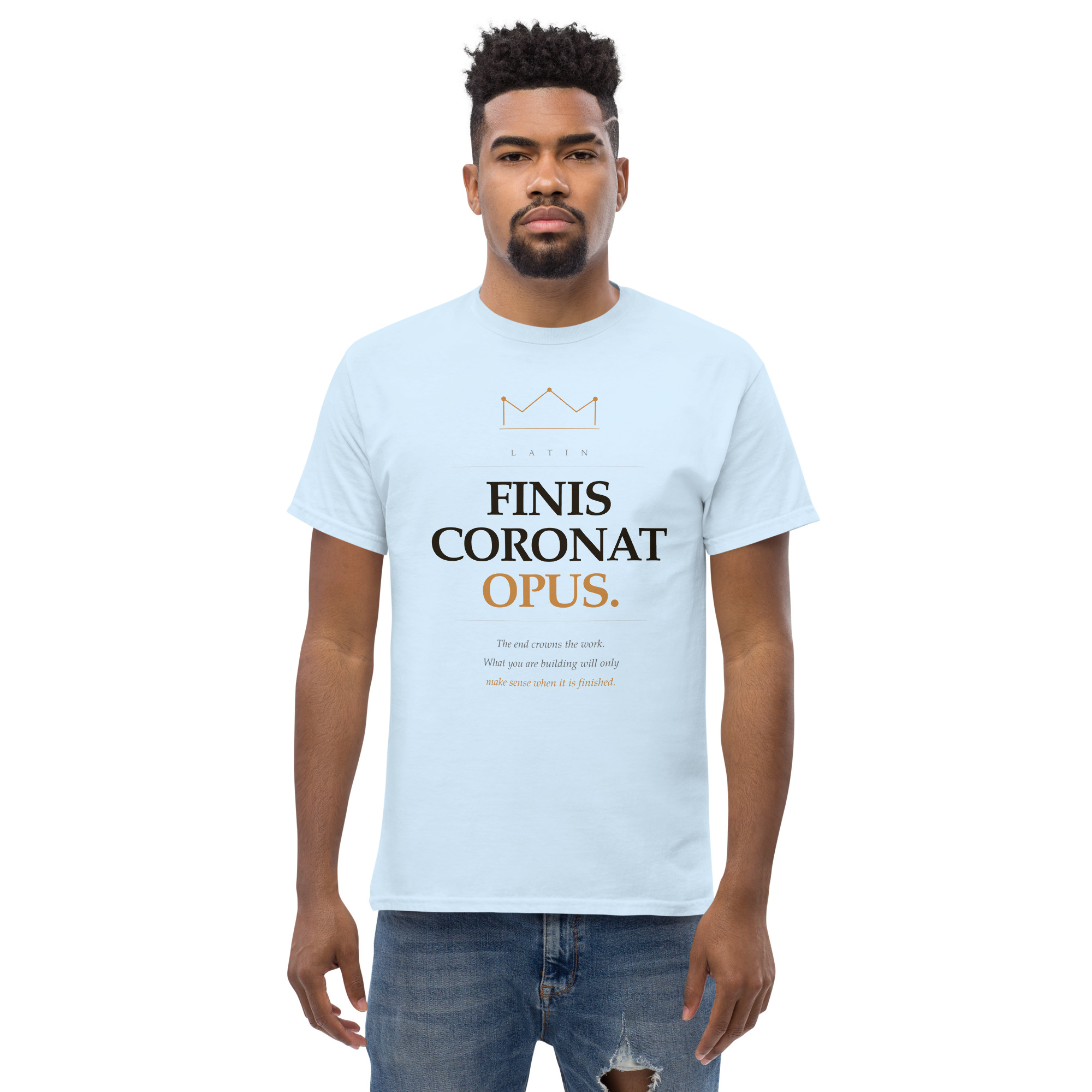 Finis Coronat Unisex classic tee - Image 25