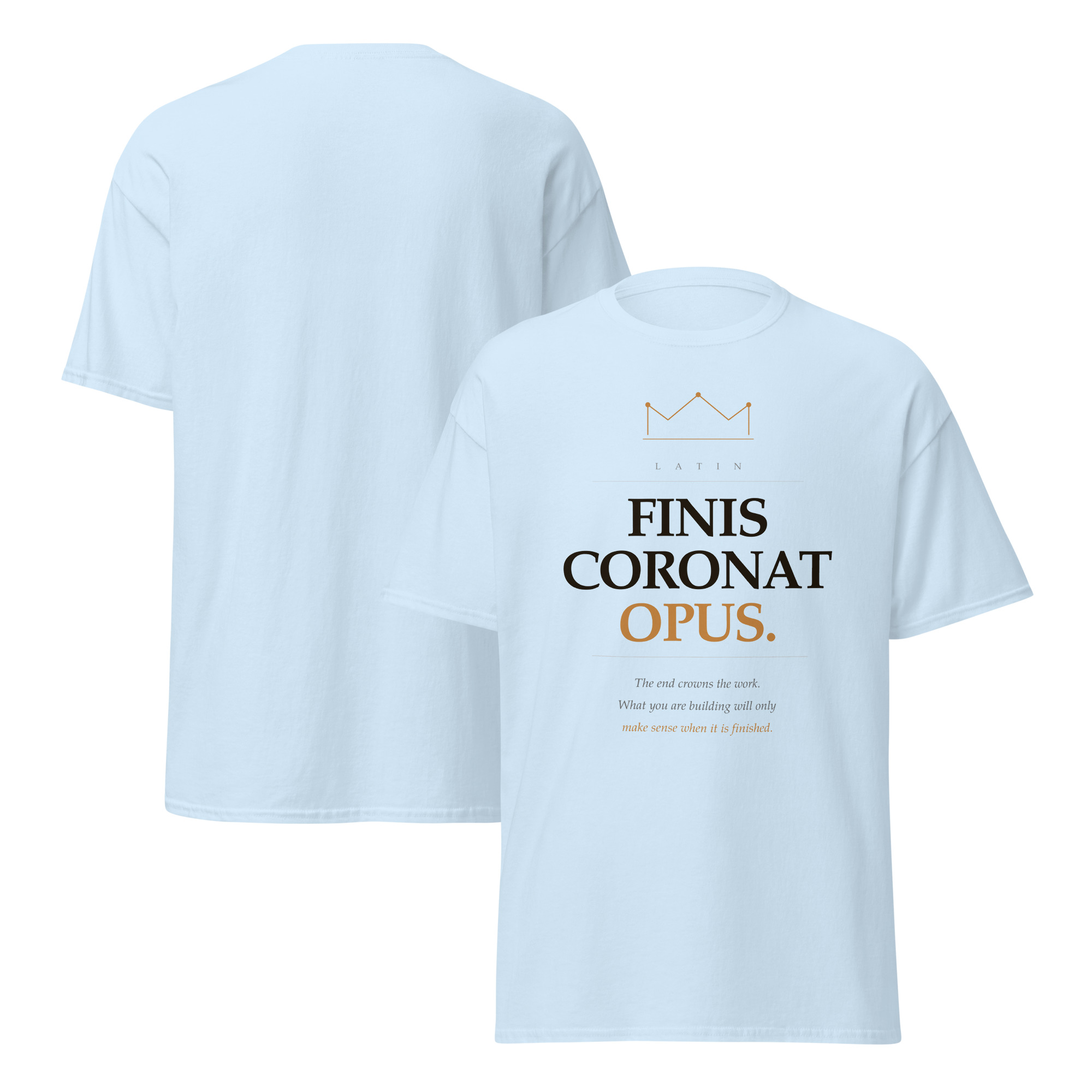 Finis Coronat Unisex classic tee - Image 16