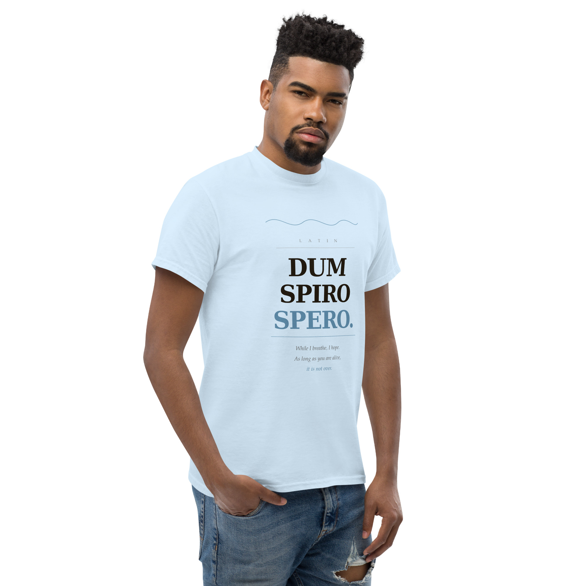 Dum Spiro Spero Unisex classic tee - Image 78