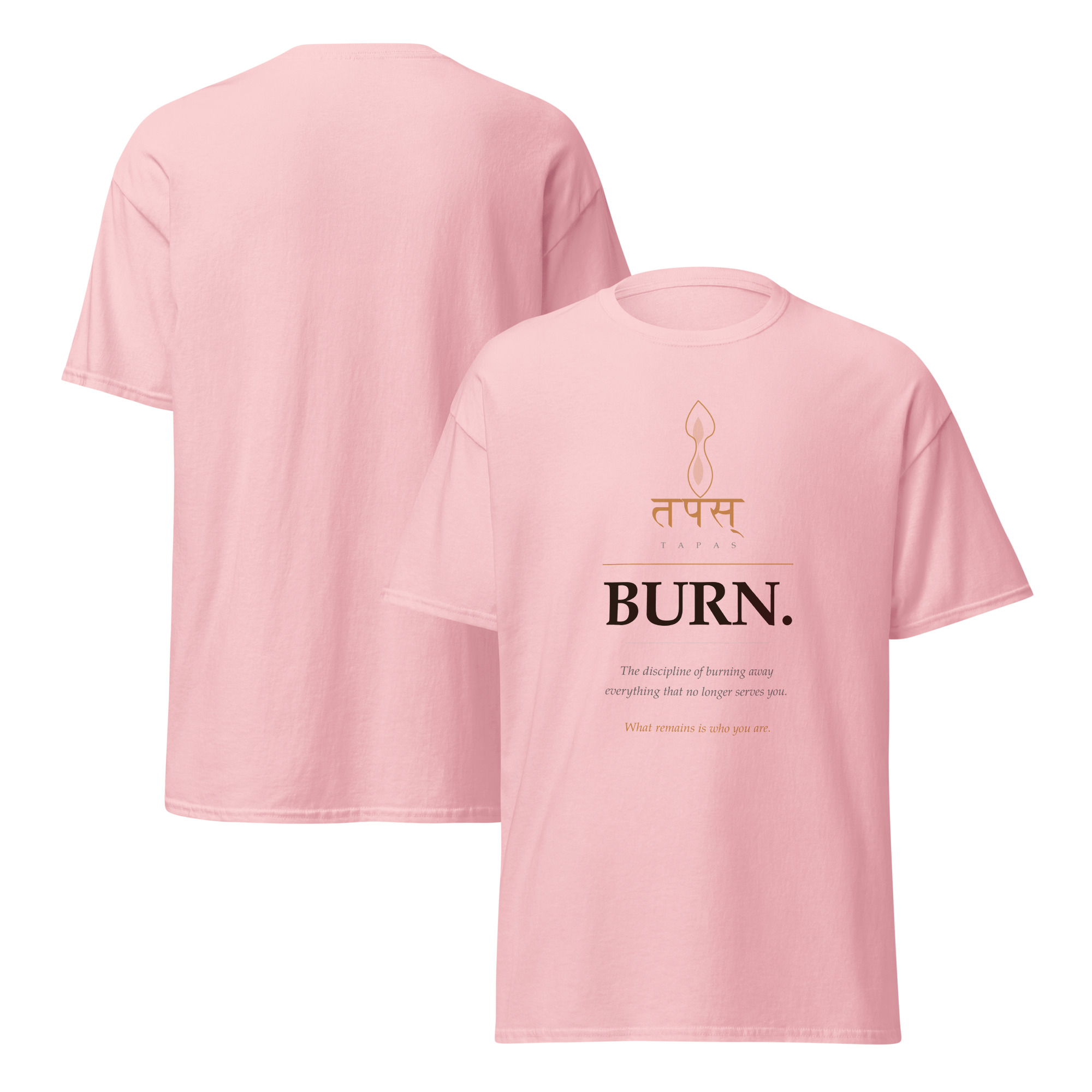 Burn Unisex classic tee - Image 6