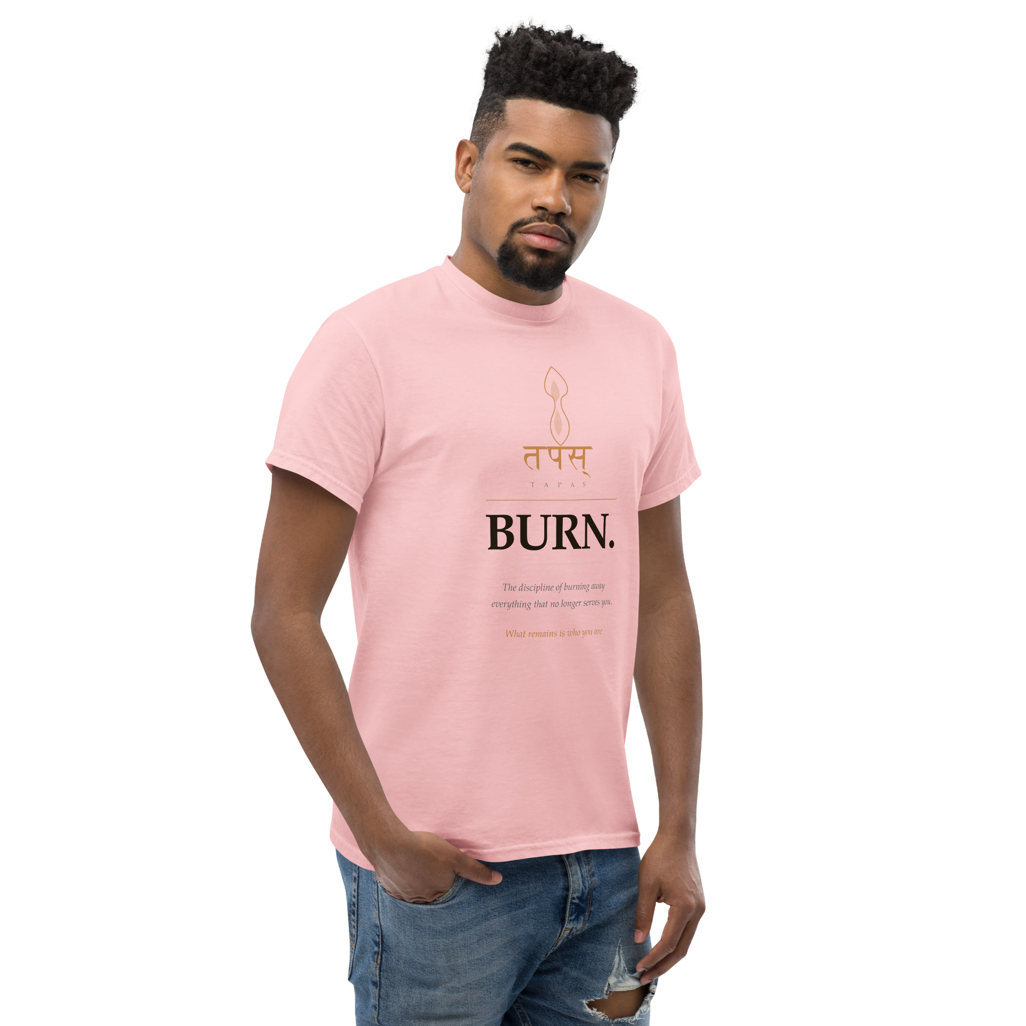 Burn Unisex classic tee - Image 48