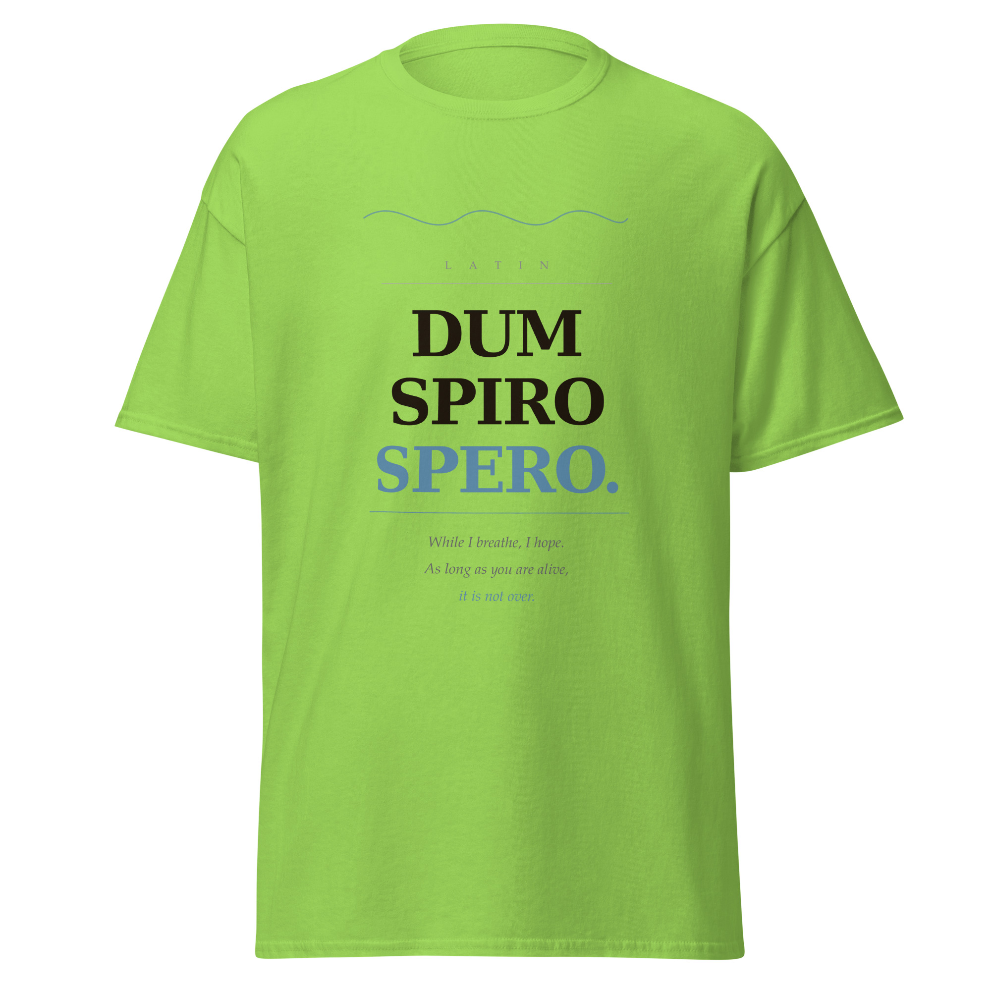 Dum Spiro Spero Unisex classic tee - Image 28