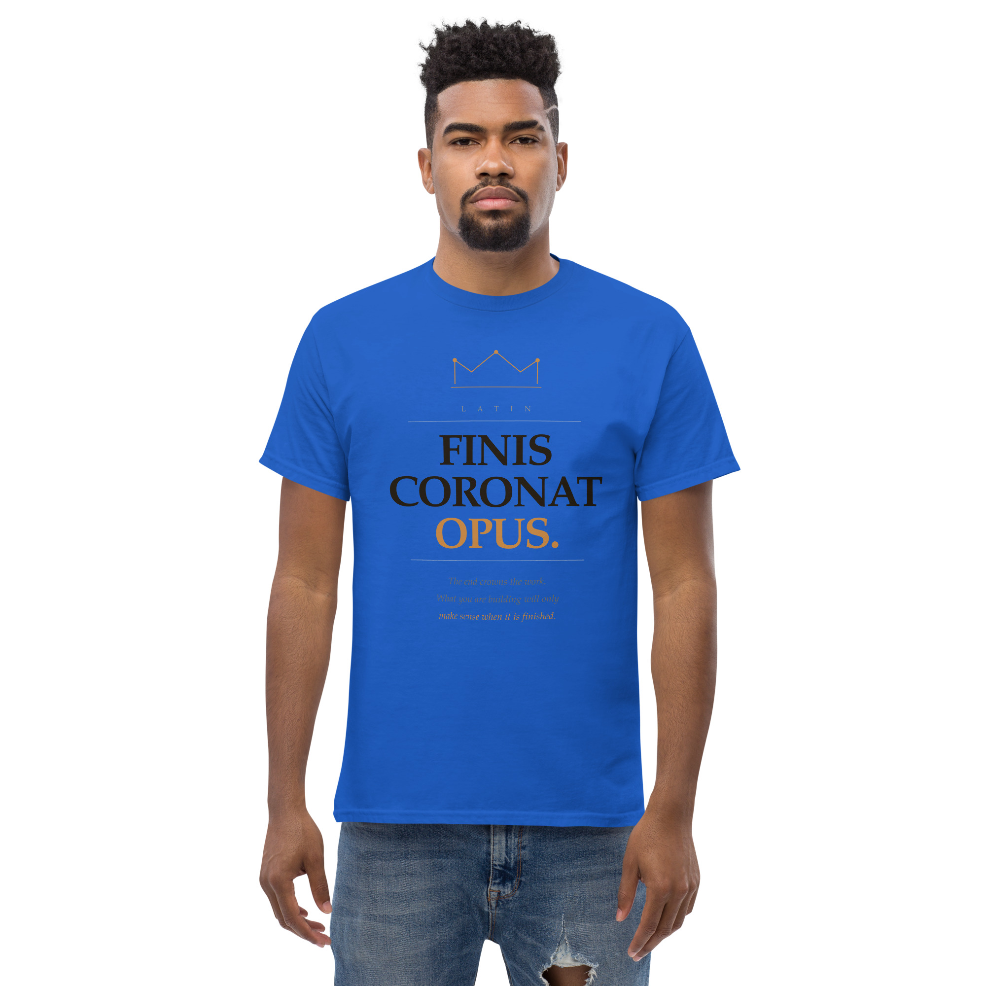 Finis Coronat Unisex classic tee - Image 21