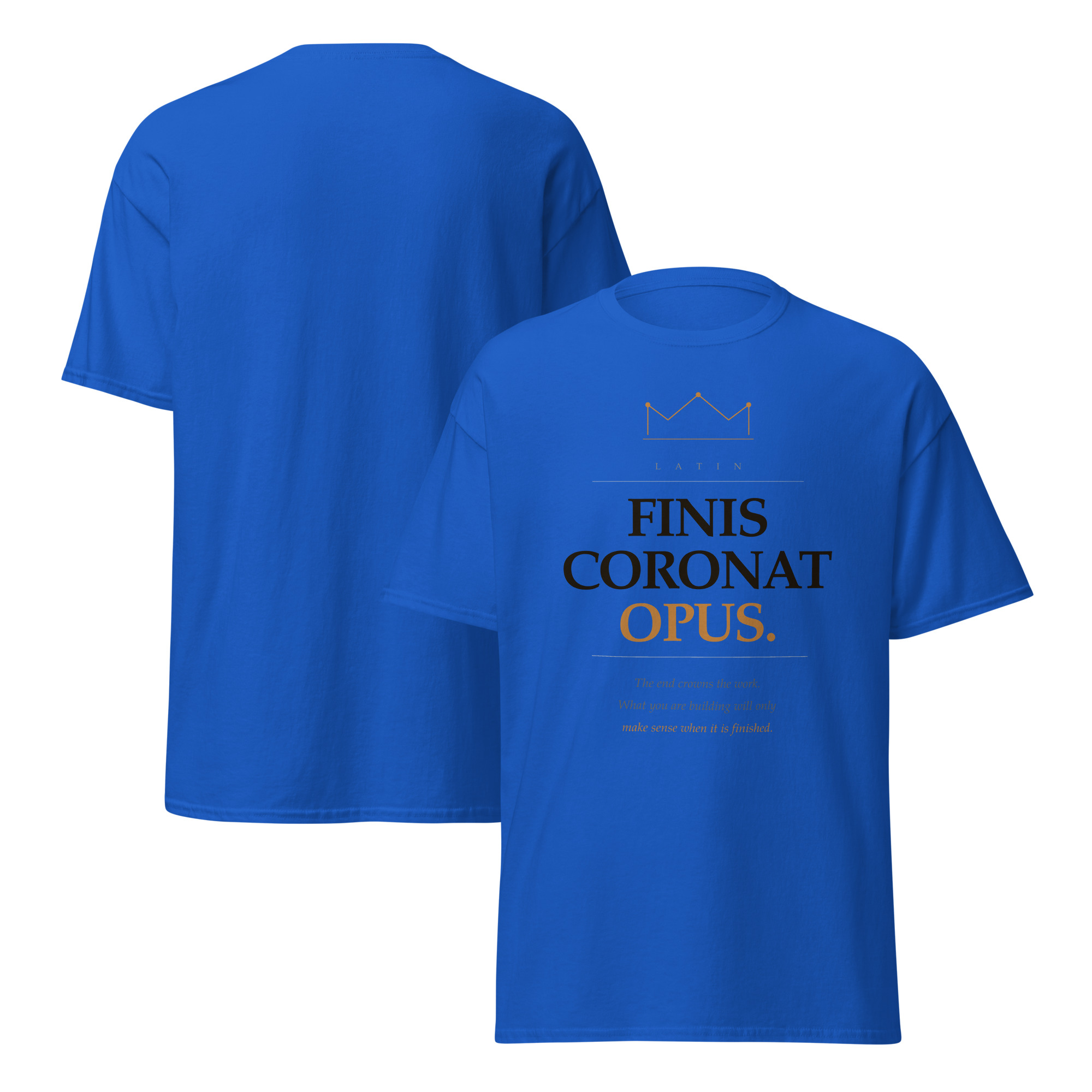 Finis Coronat Unisex classic tee - Image 12