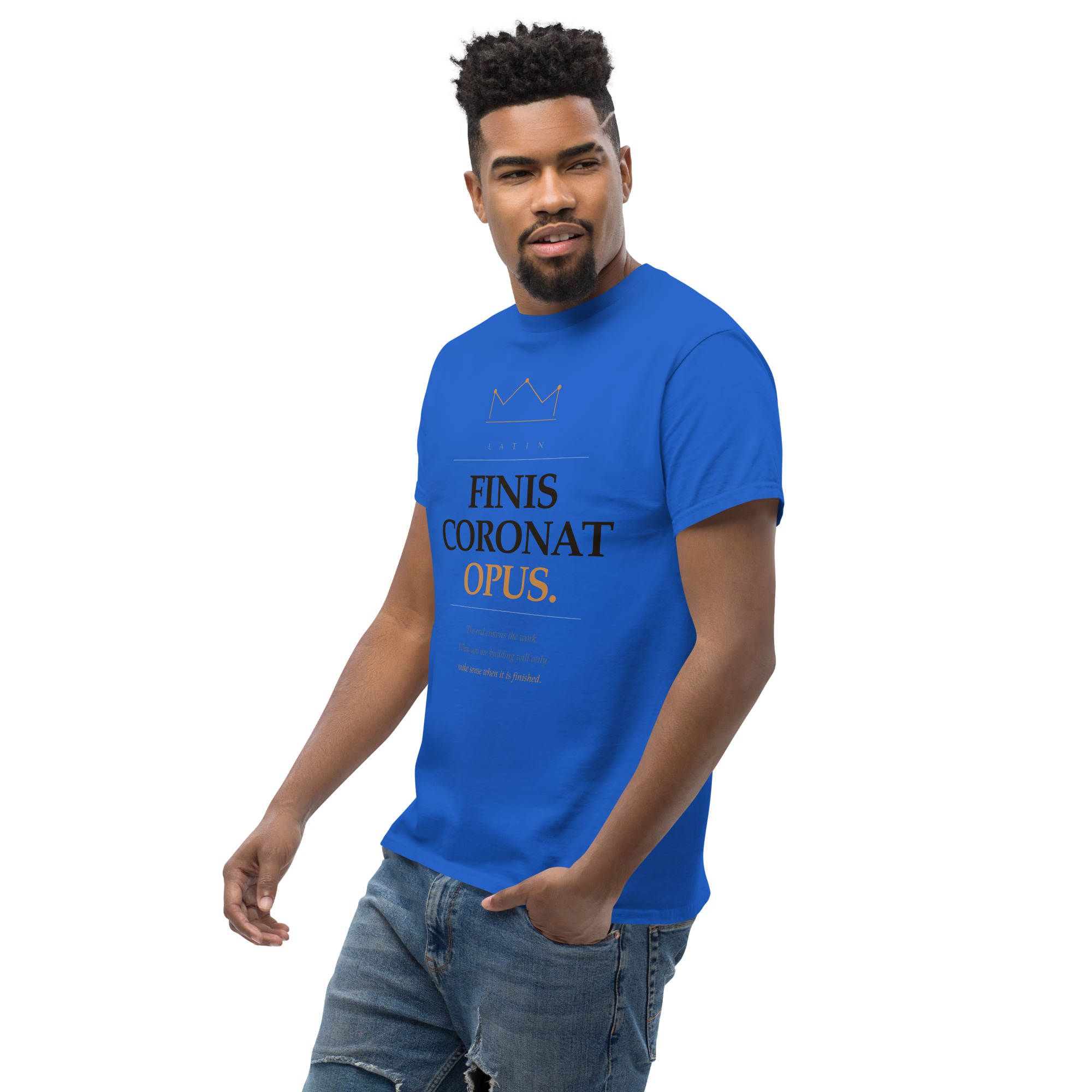 Finis Coronat Unisex classic tee - Image 57
