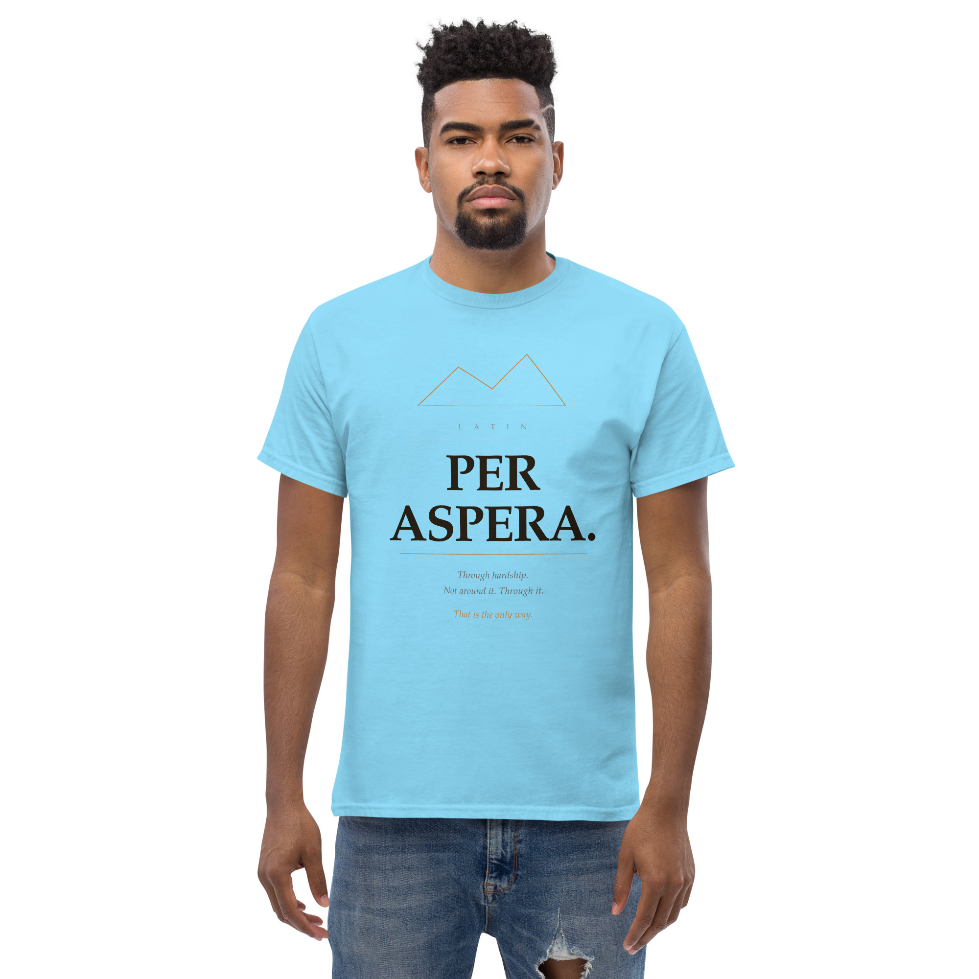 Per Aspera Unisex classic tee - Image 46