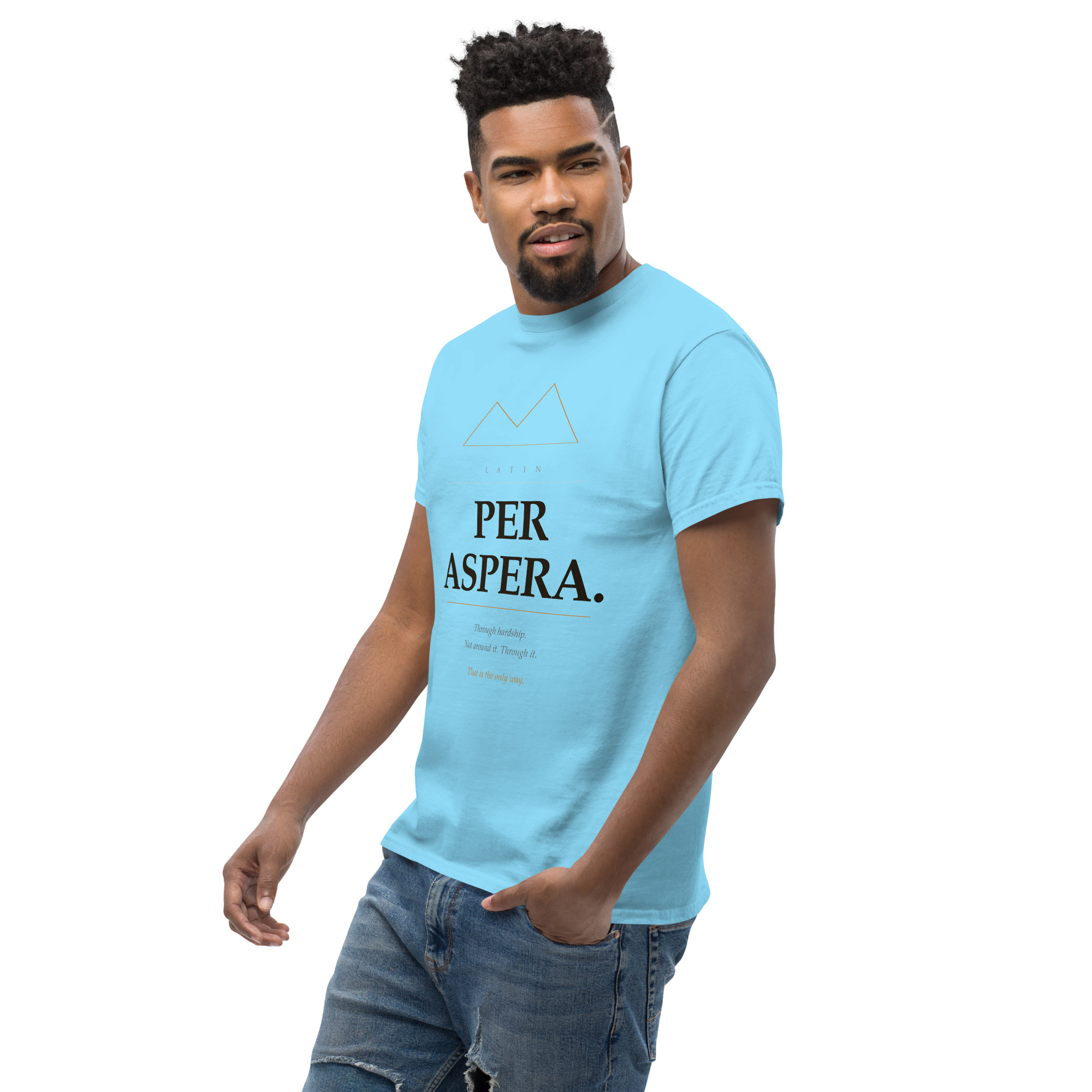 Per Aspera Unisex classic tee - Image 78