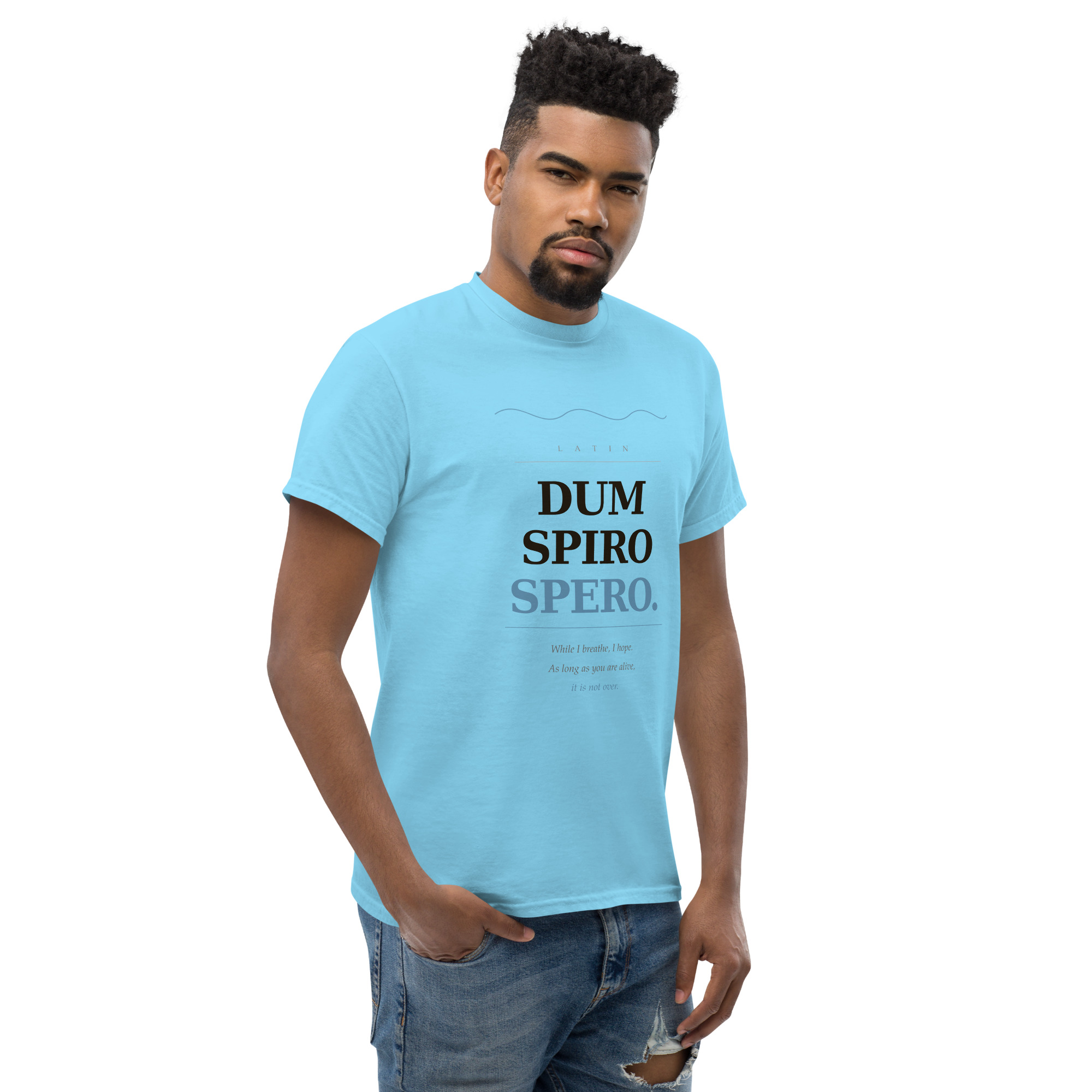 Dum Spiro Spero Unisex classic tee - Image 76