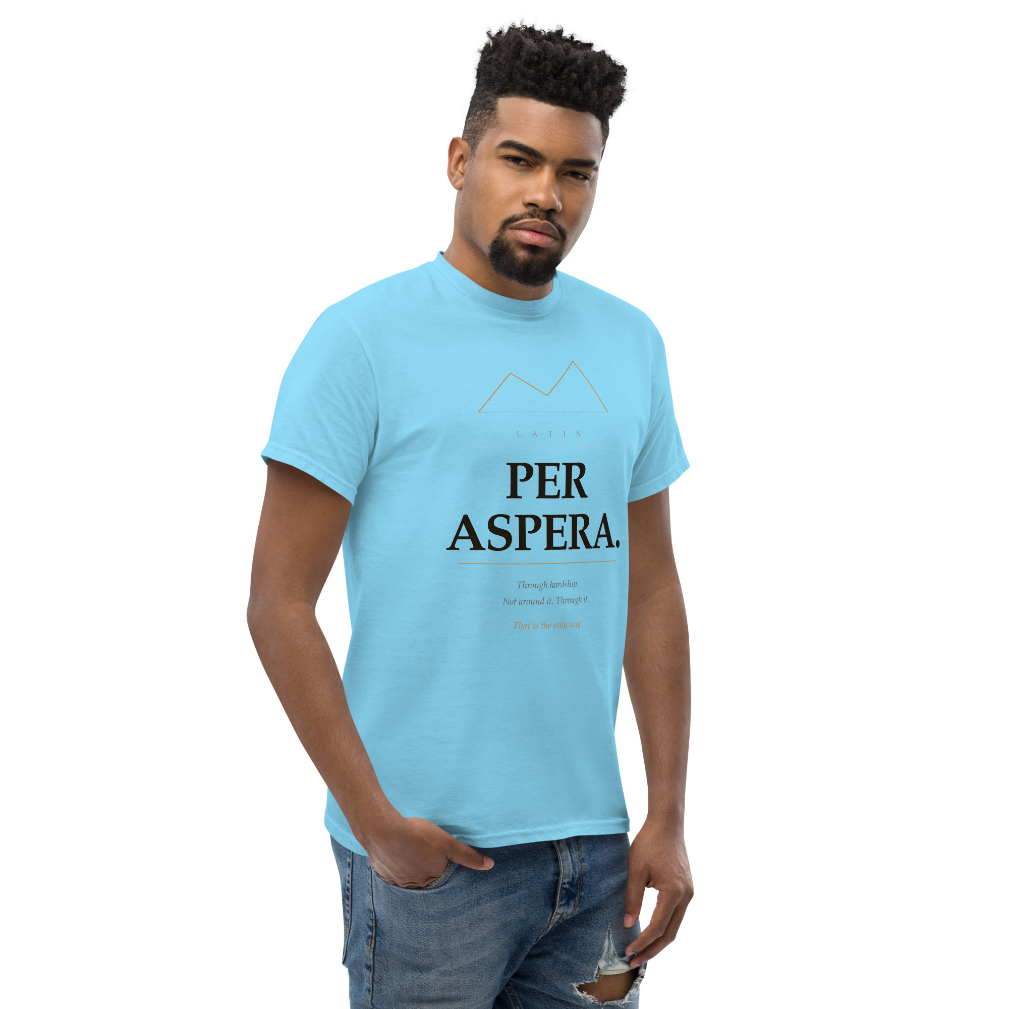 Per Aspera Unisex classic tee - Image 85