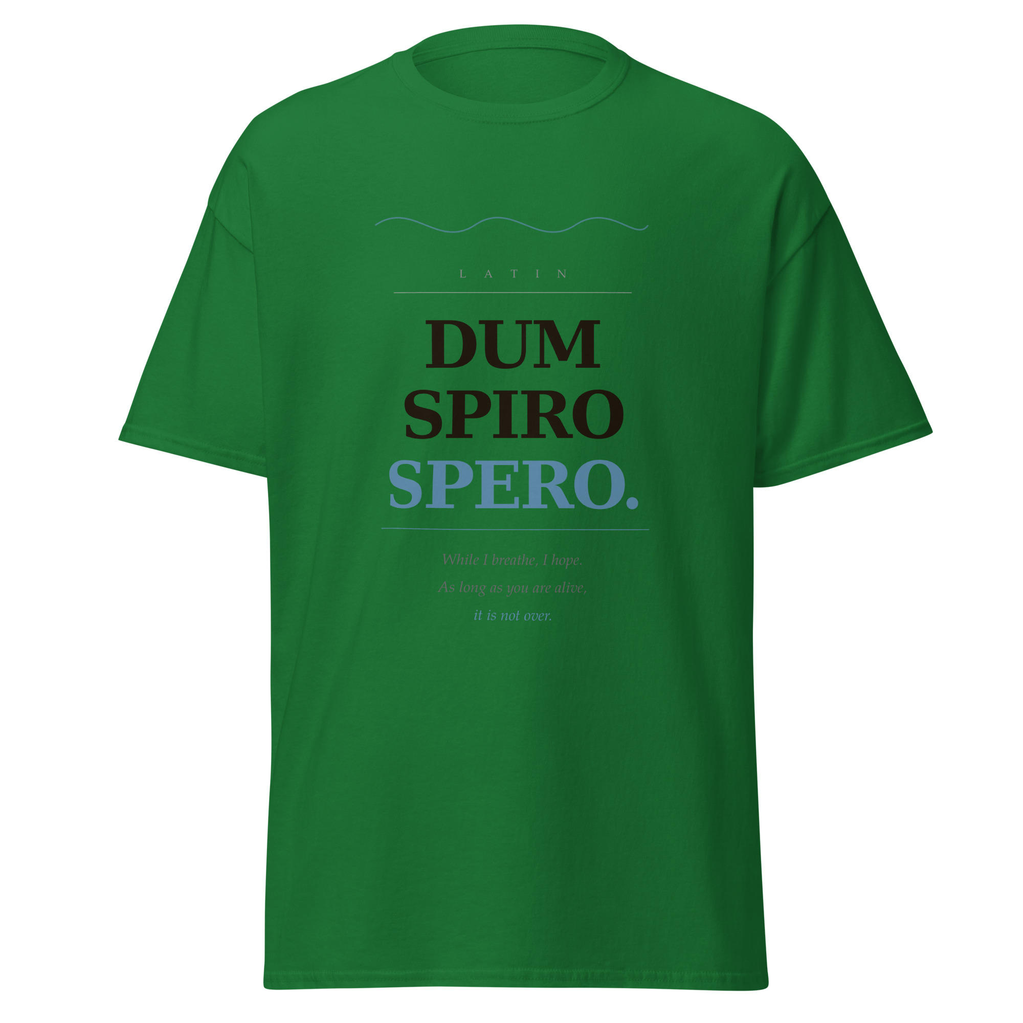 Dum Spiro Spero Unisex classic tee - Image 27