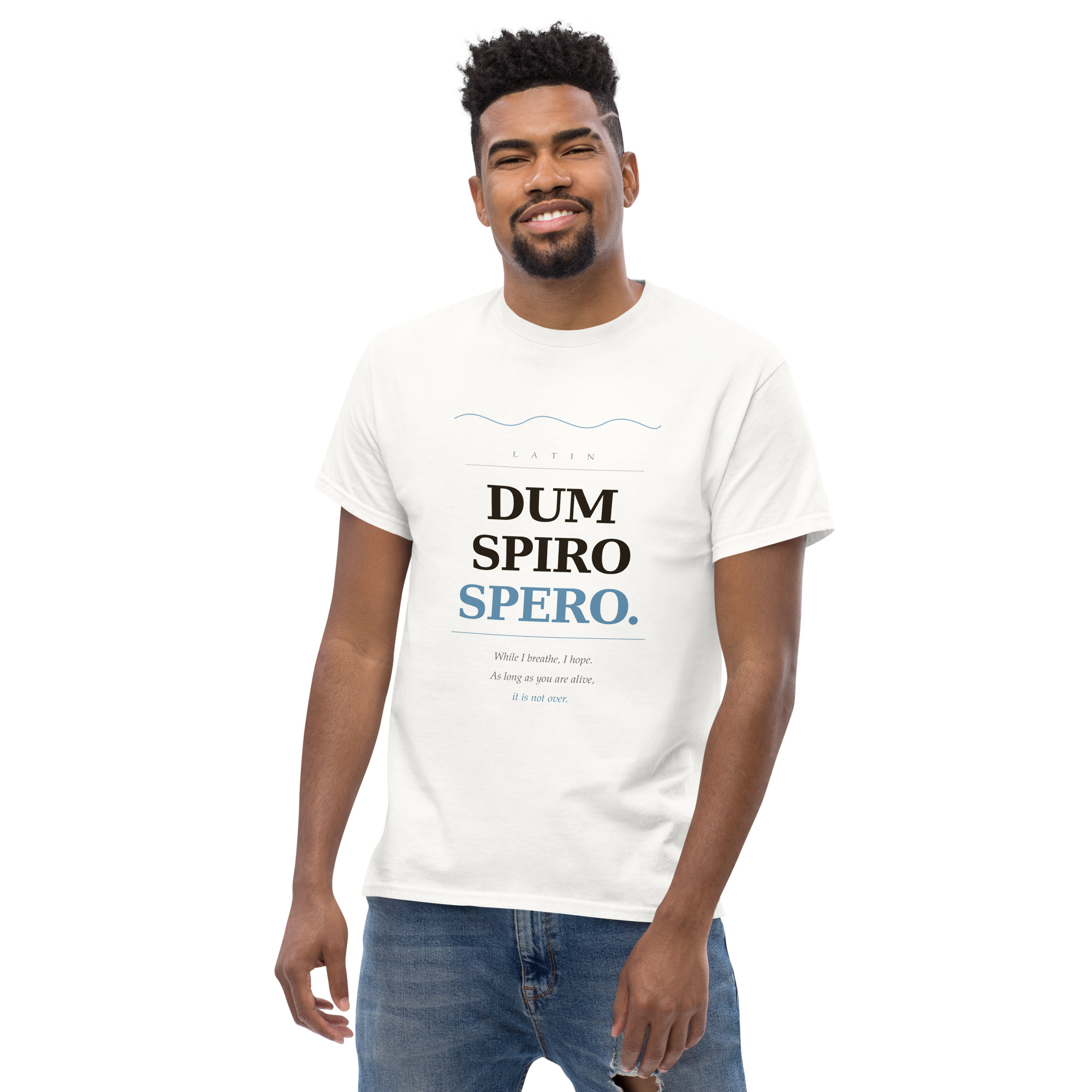 Dum Spiro Spero Unisex classic tee - Image 96