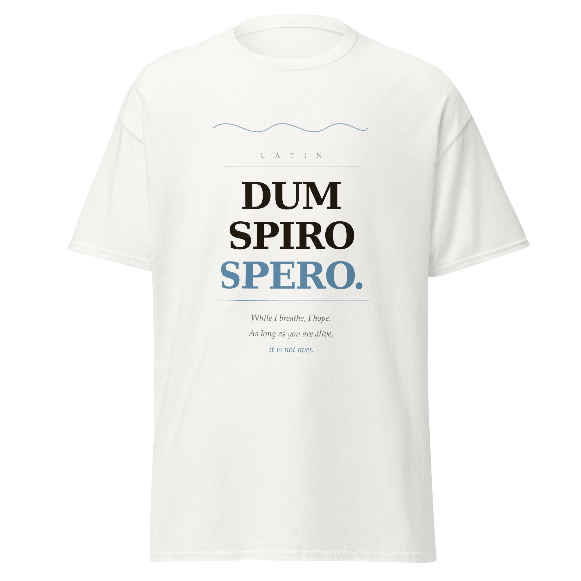 Dum Spiro Spero Unisex classic tee - Image 33
