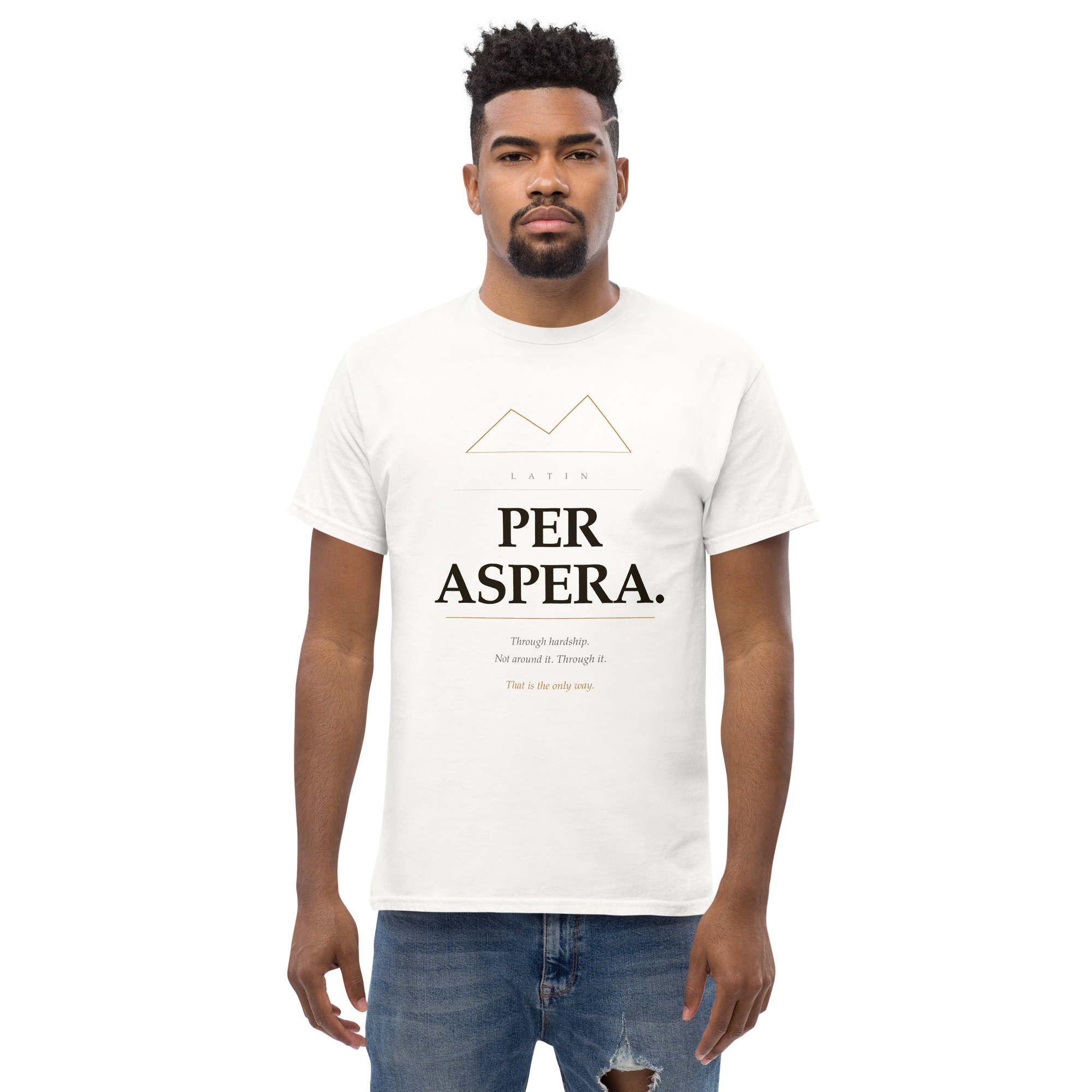Per Aspera Unisex classic tee - Image 49