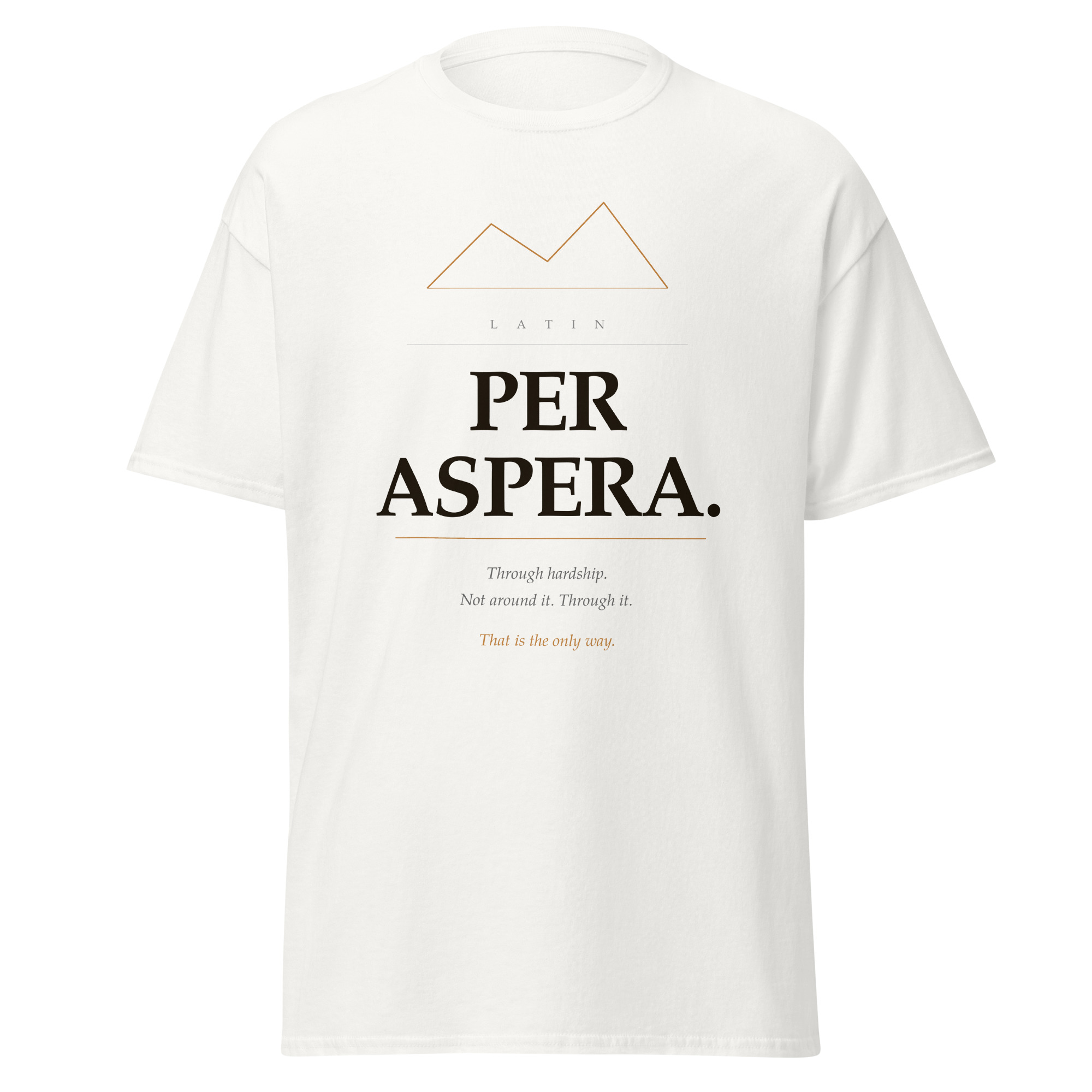 Per Aspera Unisex classic tee - Image 33