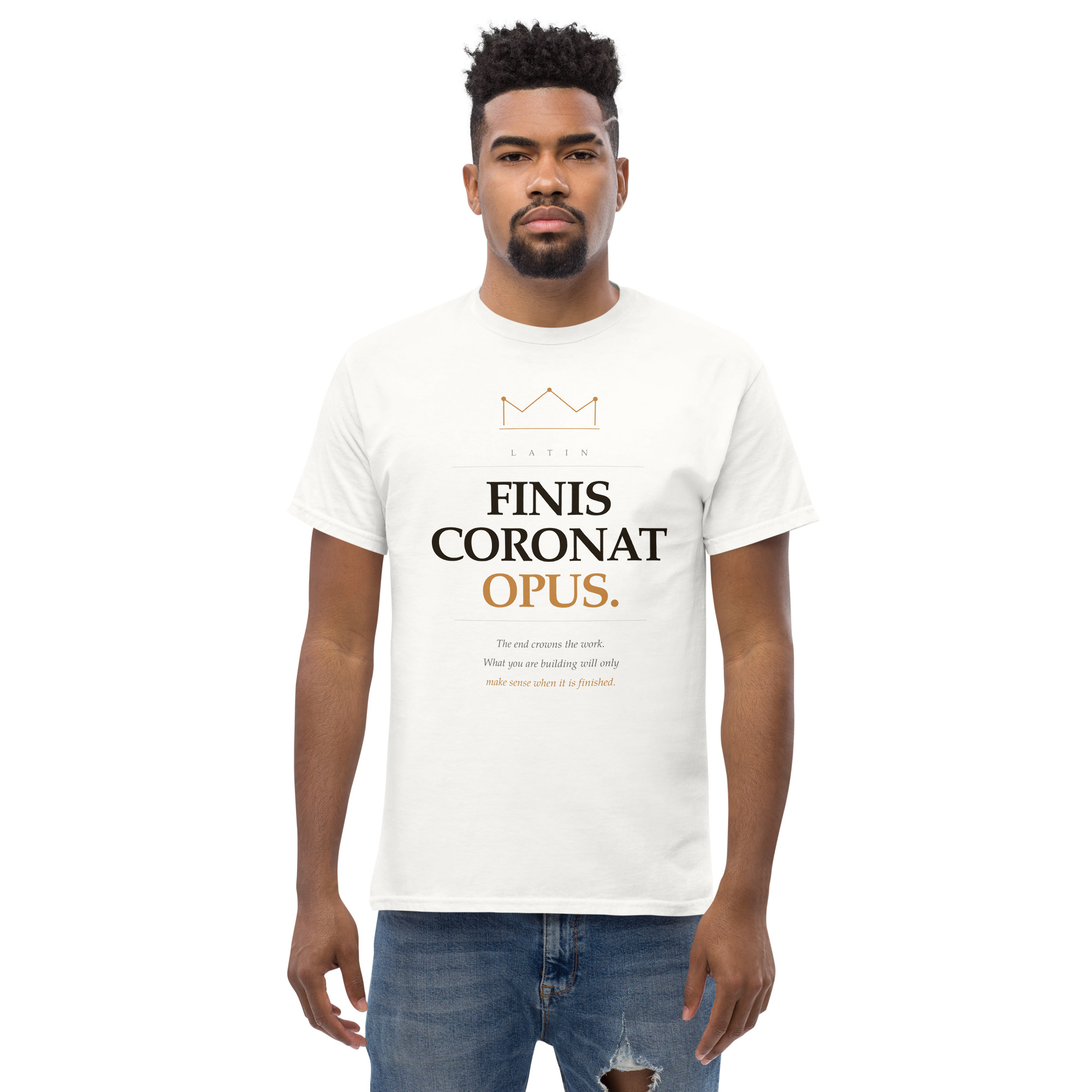 Finis Coronat Unisex classic tee - Image 27