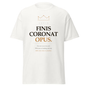 Finis Coronat Unisex classic tee