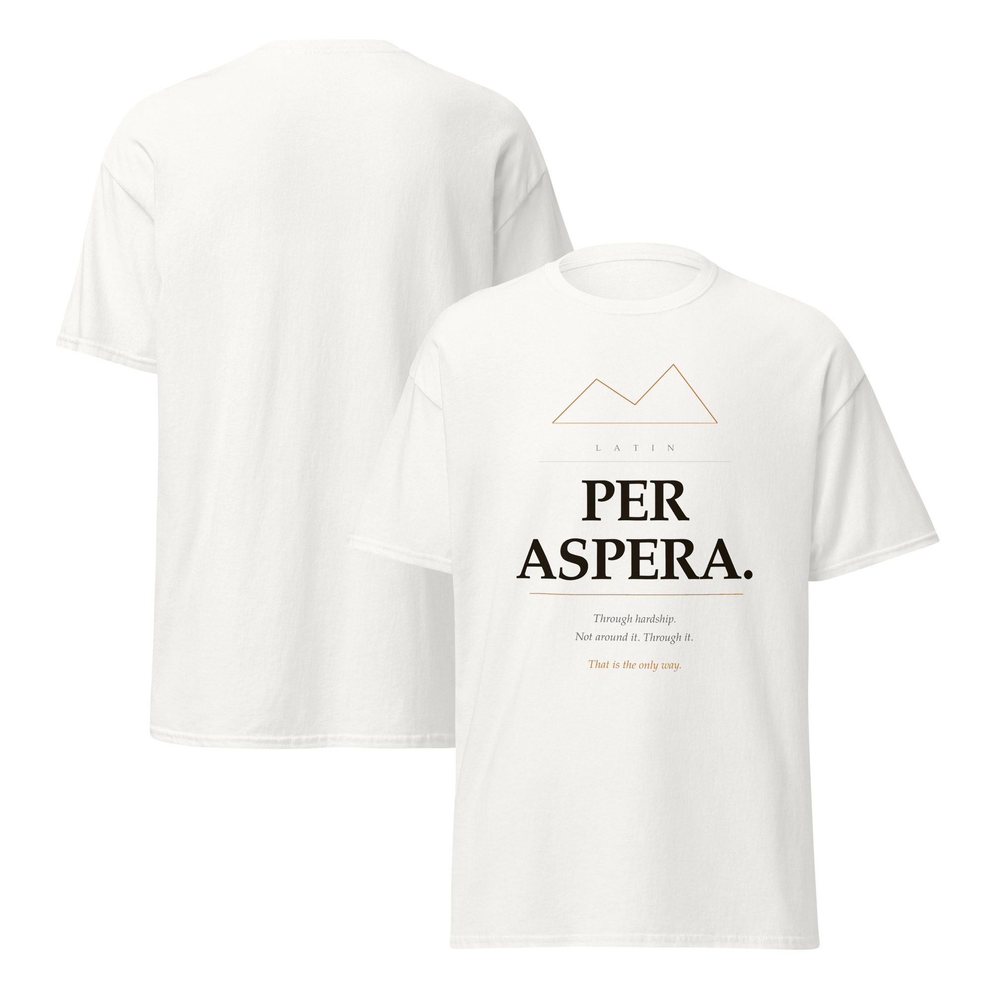 Per Aspera Unisex classic tee - Image 41