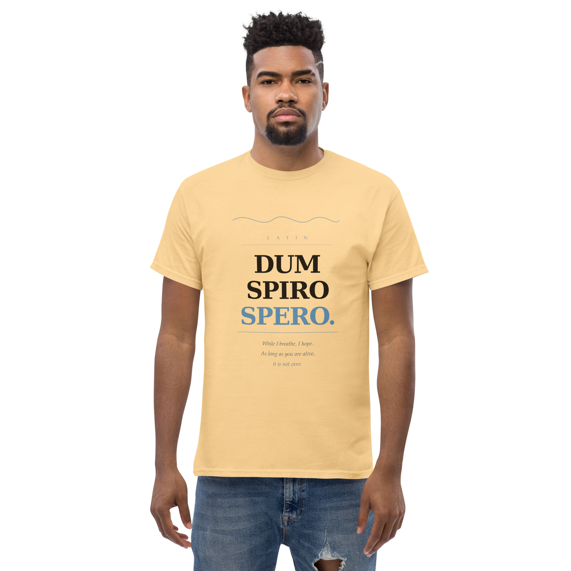 Dum Spiro Spero Unisex classic tee - Image 37