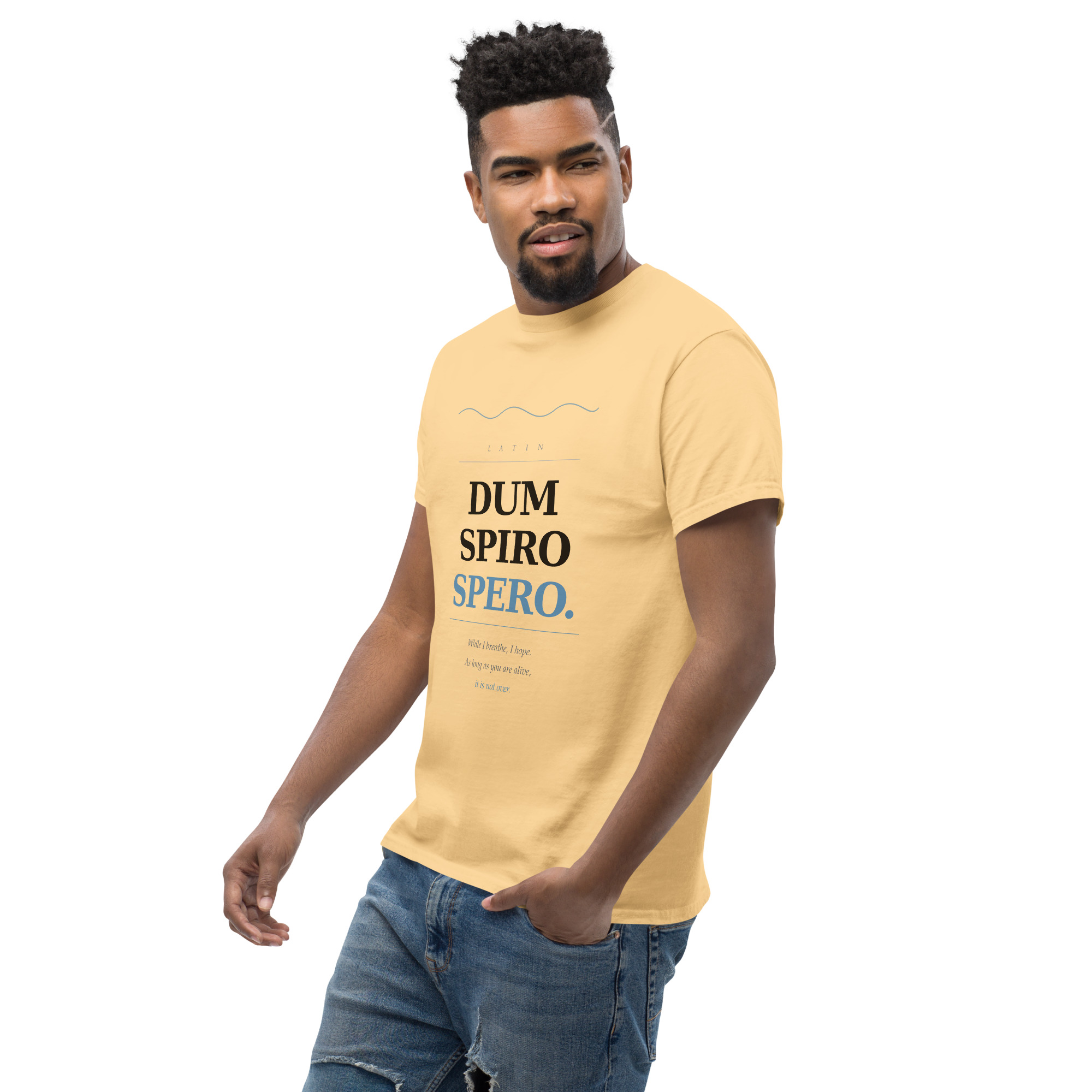 Dum Spiro Spero Unisex classic tee - Image 69